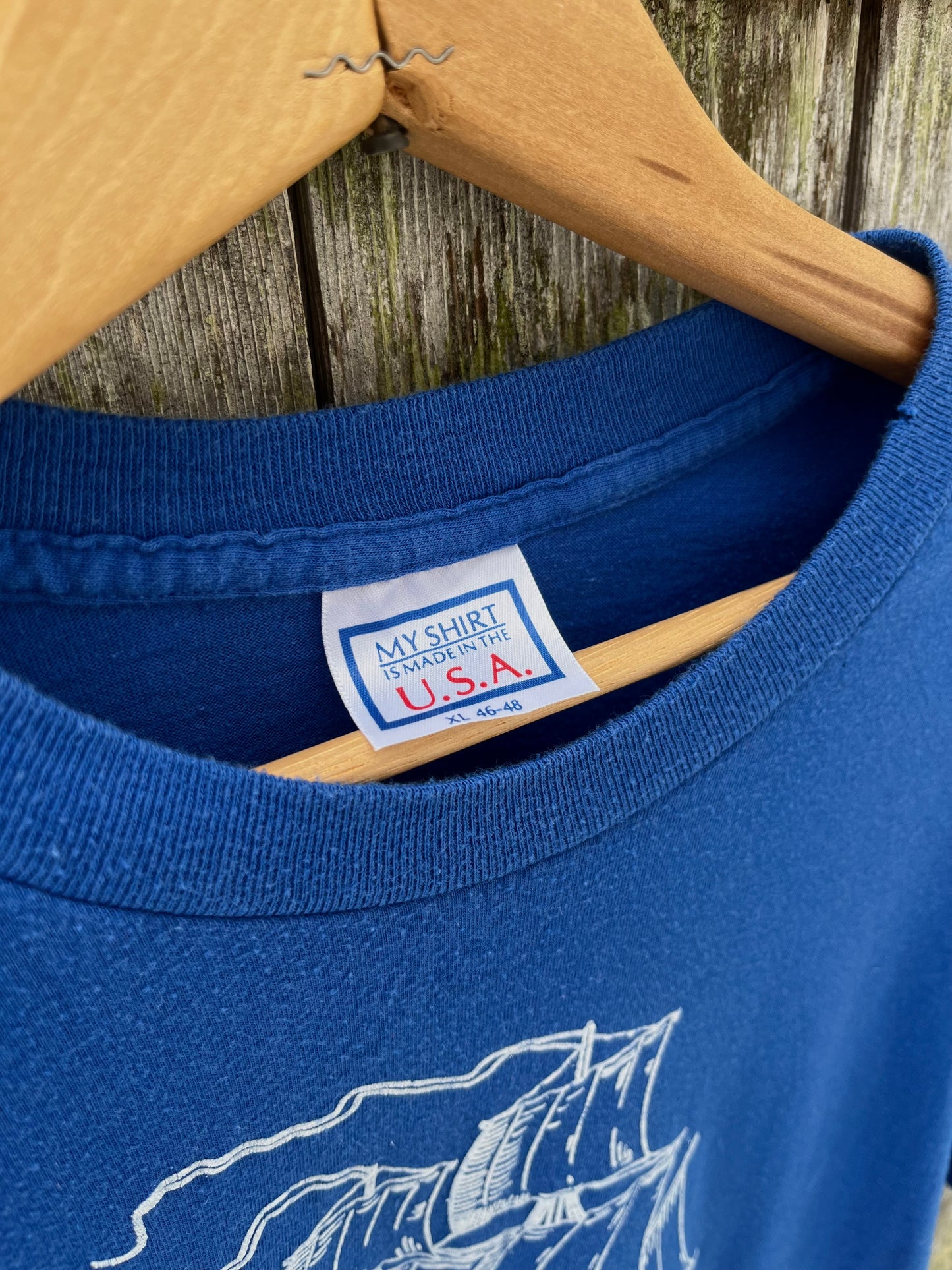 80s Whidah Sunken Pirate Treasure Wellfleet T-Shirt (M)