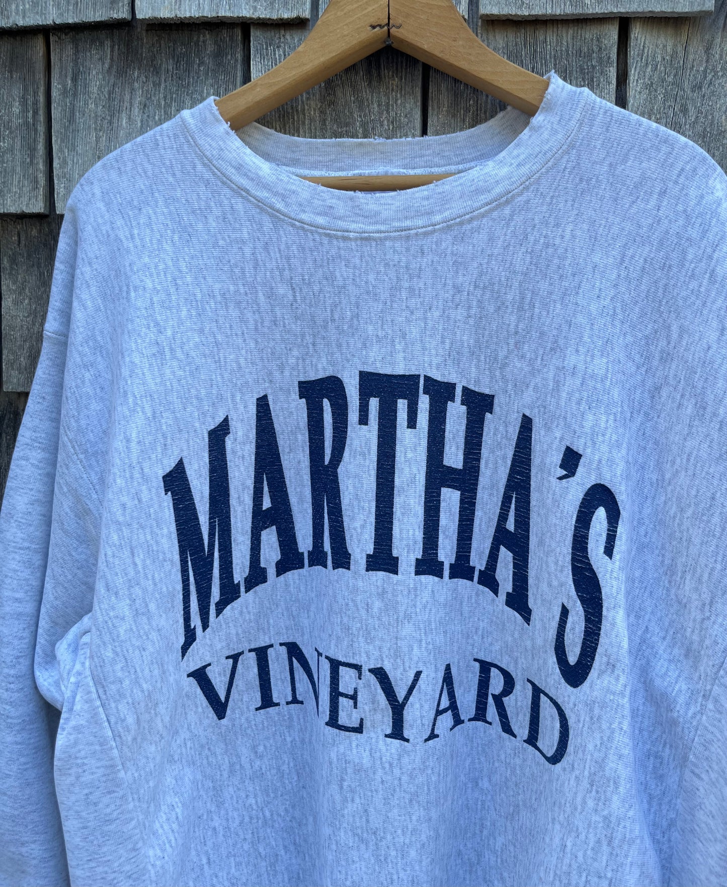 90s Martha’s Vineyard Reverse Weave Crewneck Sweatshirt (XL/XXL)