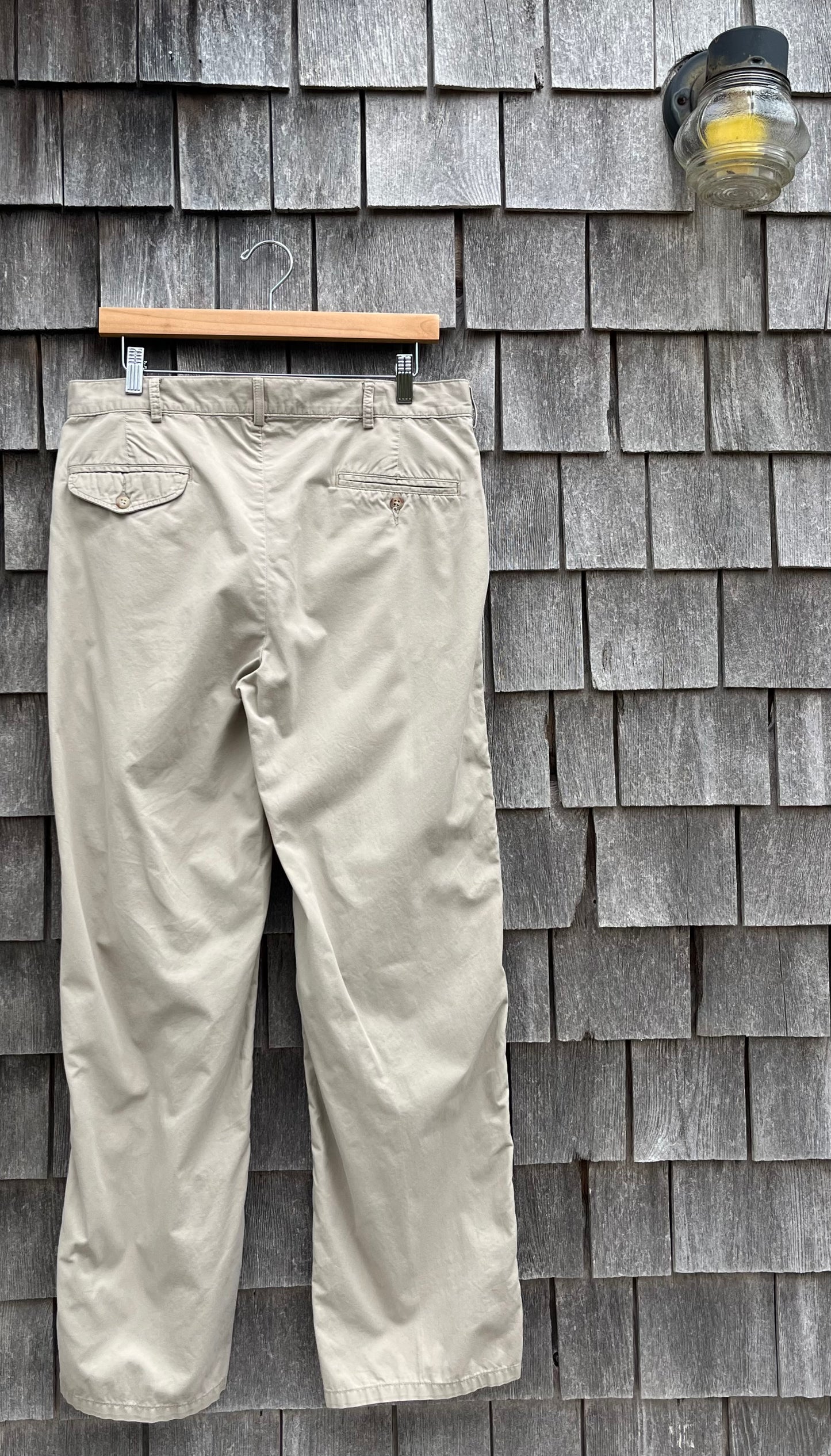 90s Polo Ralph Lauren ‘Original Golf Pant’ Lightweight Khaki Cotton (32/30)