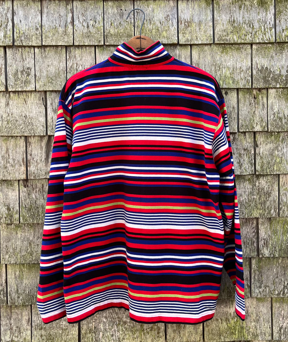 90s J.Crew Cotton Quarter Zip Pullover Shirt (L/XL)