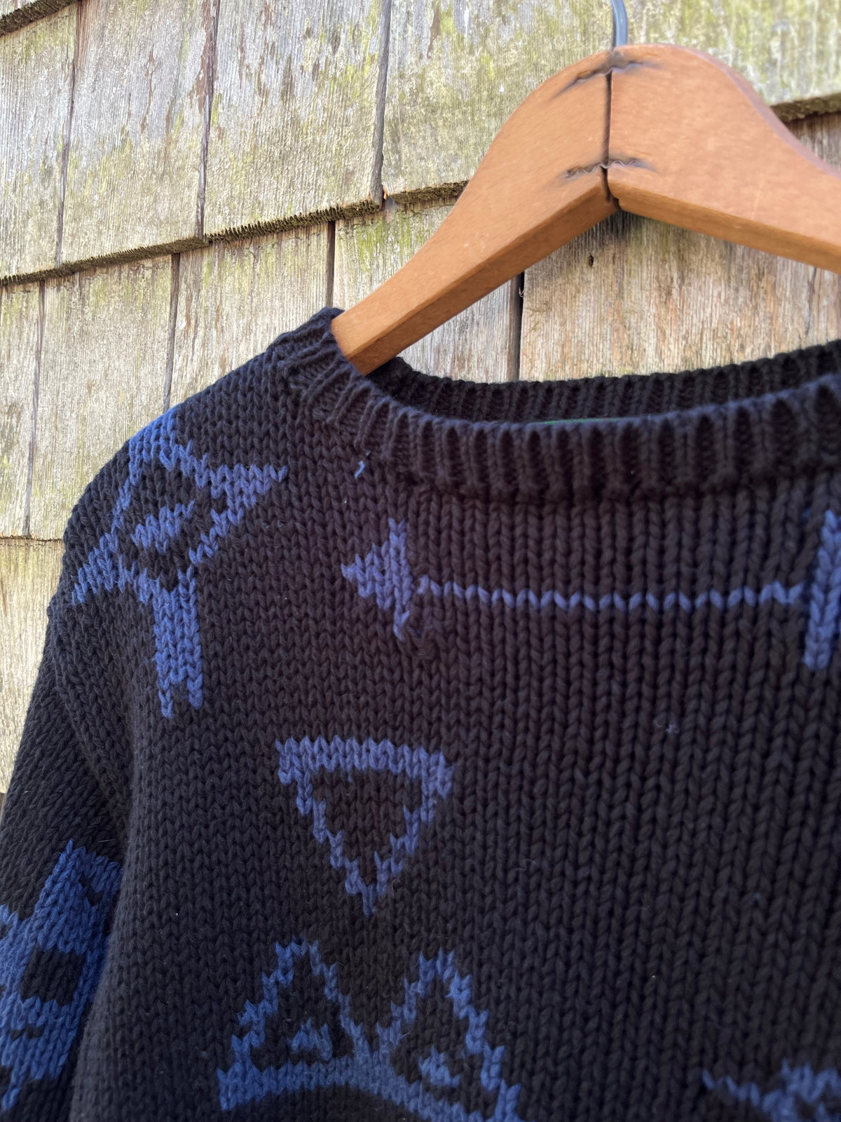 80s J.Crew Linen Cotton Blend Knit Sweater (S/M)
