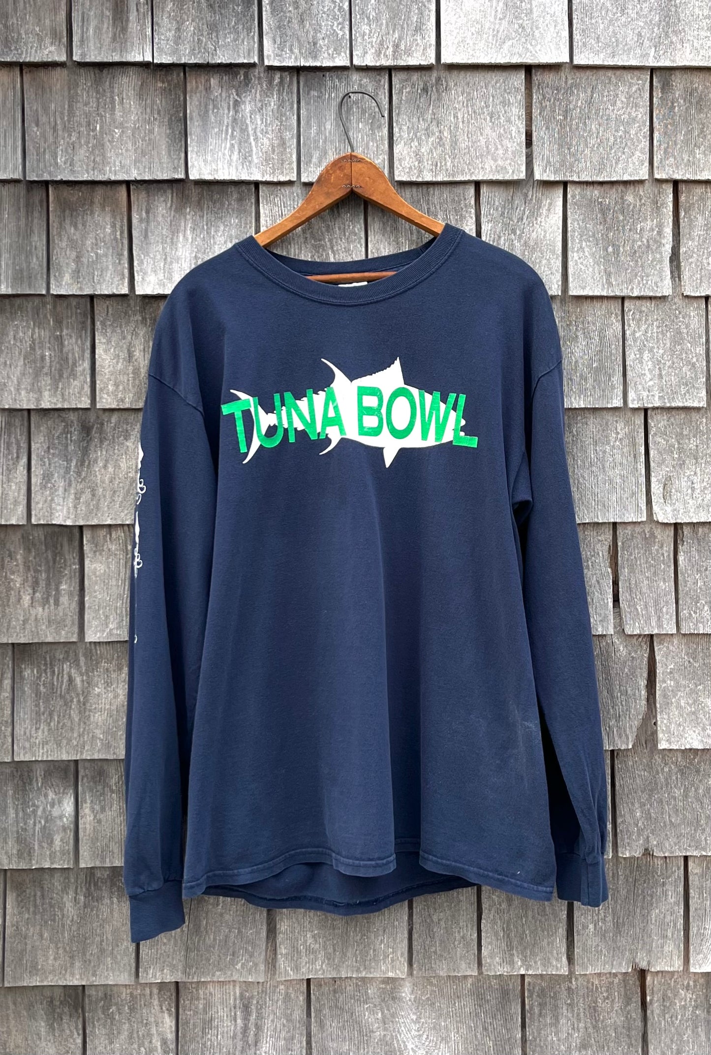 00s Green Harbor Bait & Tackle Tuna Bowl Long Sleeve T-Shirt (L)