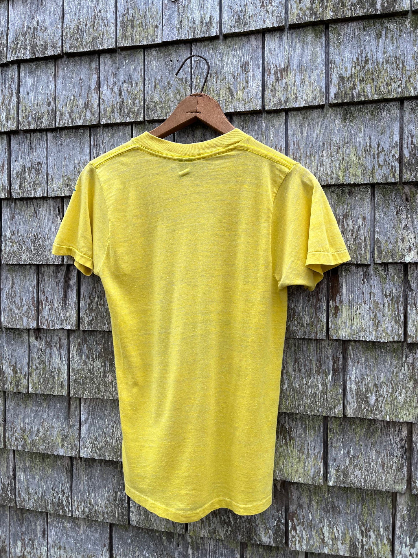 80s ‘I Flew Over Provincetown’ Sightseeing Biplane T-Shirt (XS)