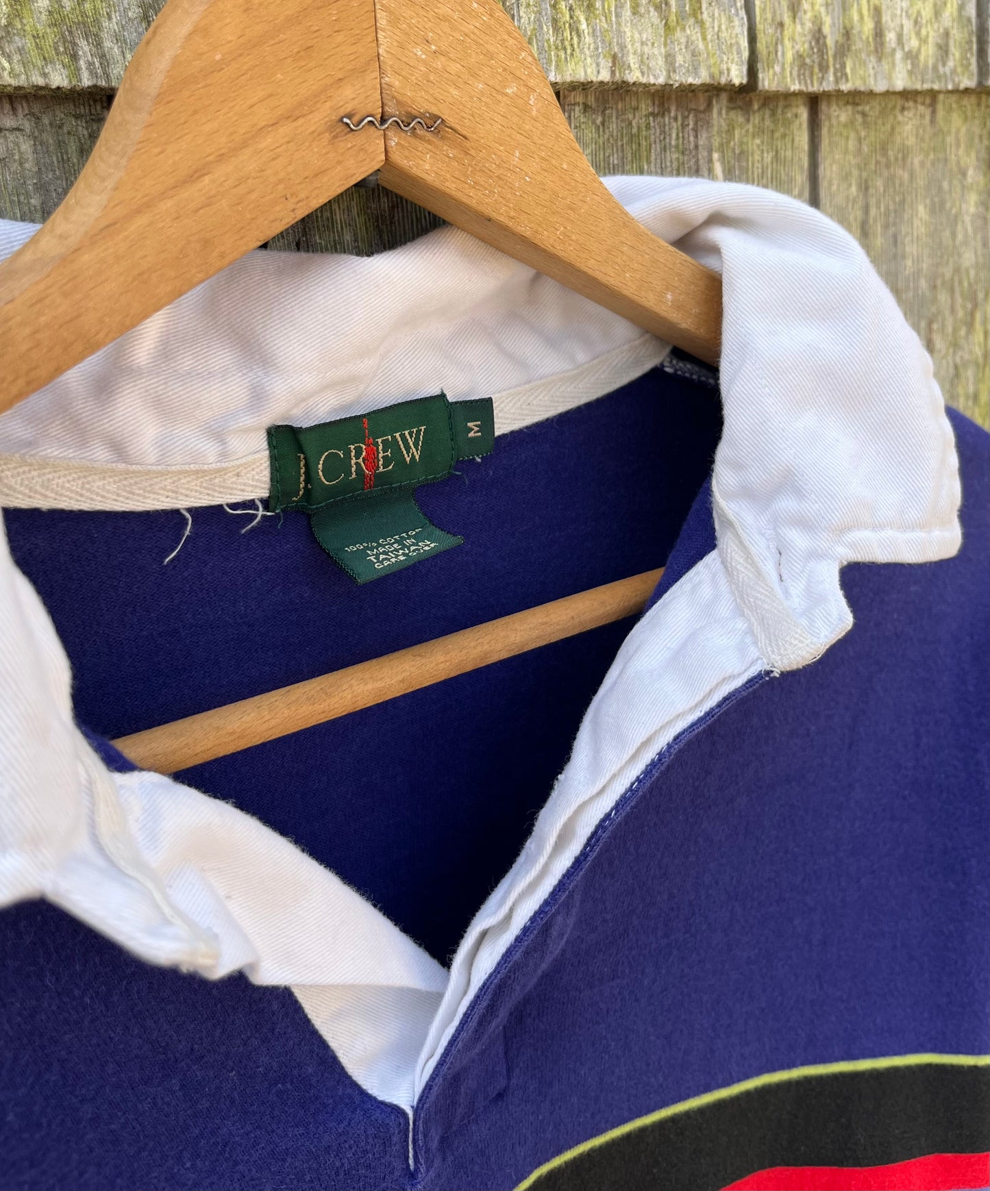 90s J.Crew Cotton Rugby Shirt (L)
