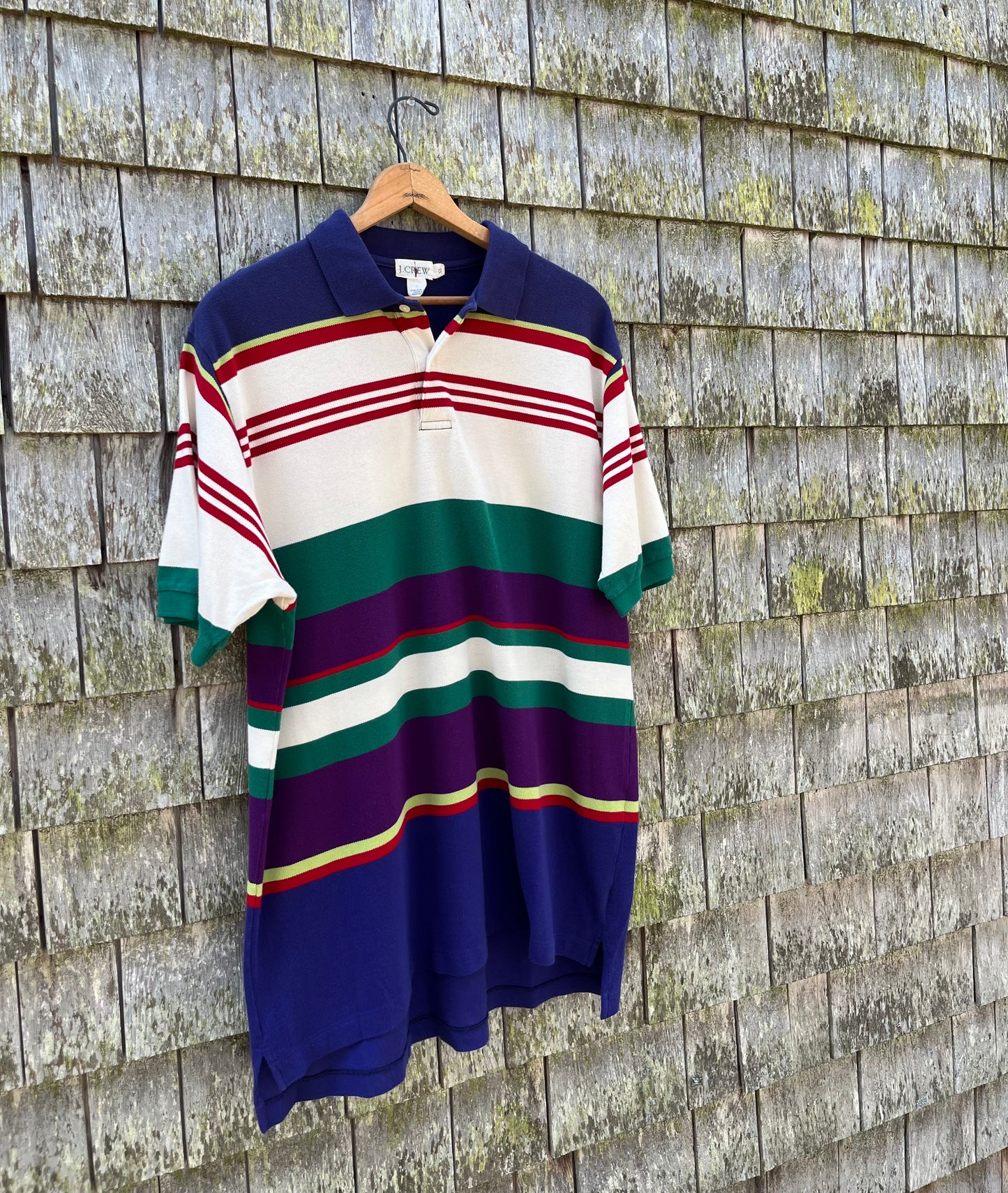 90s J.Crew Cotton Polo Shirt (XL)