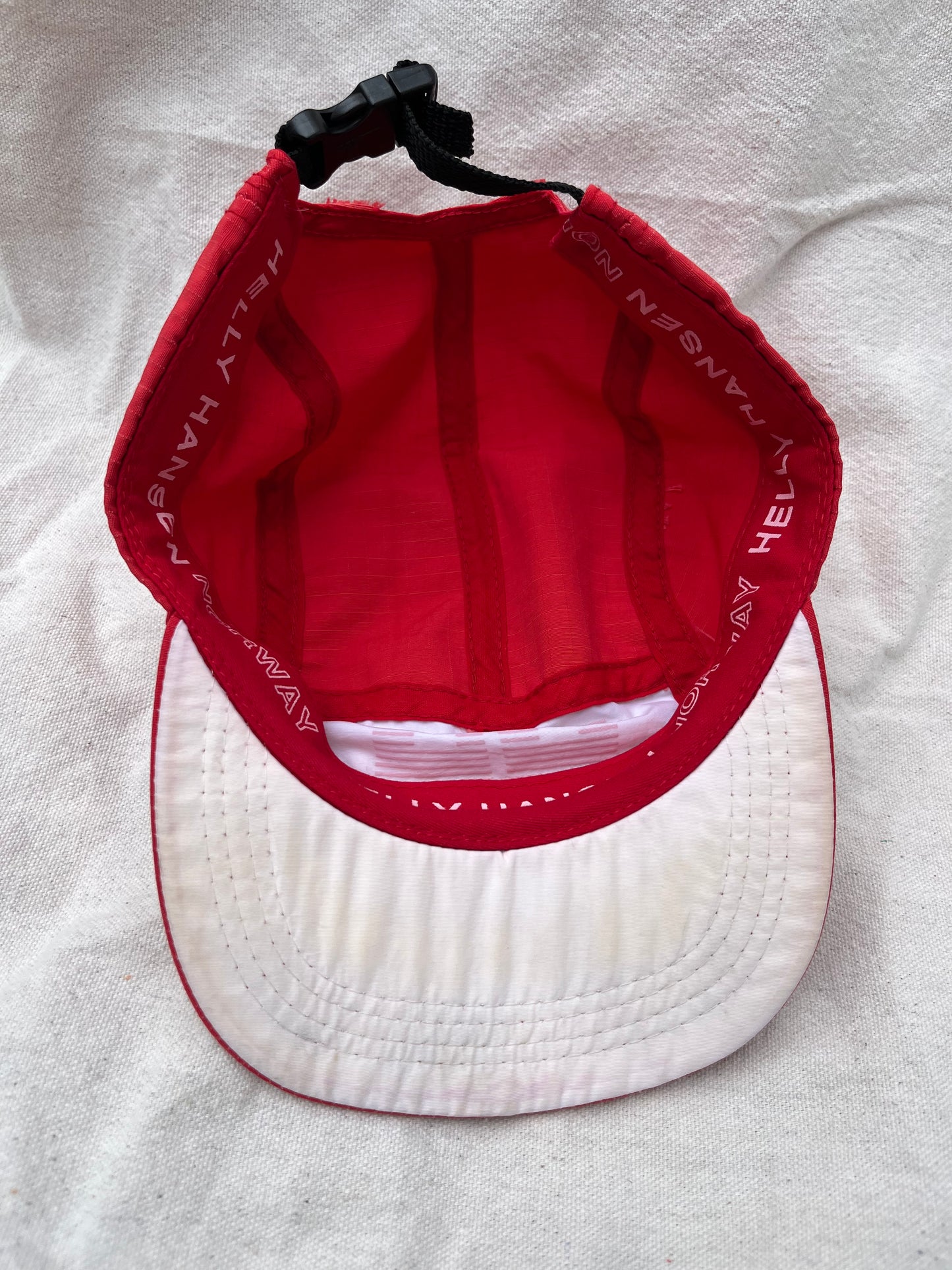 90s Helly Hansen Sailing Ripstop Nylon Strapback Cap (OSFA)