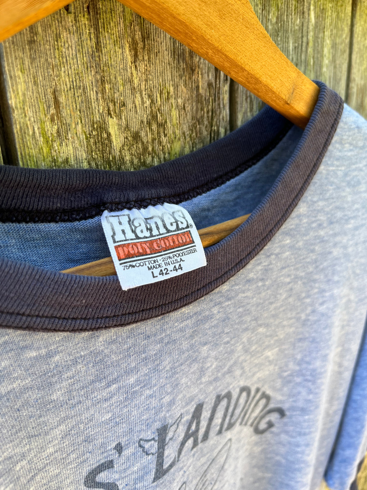 80s Angel’s Landing Provincetown Ringer T-Shirt (S/M)