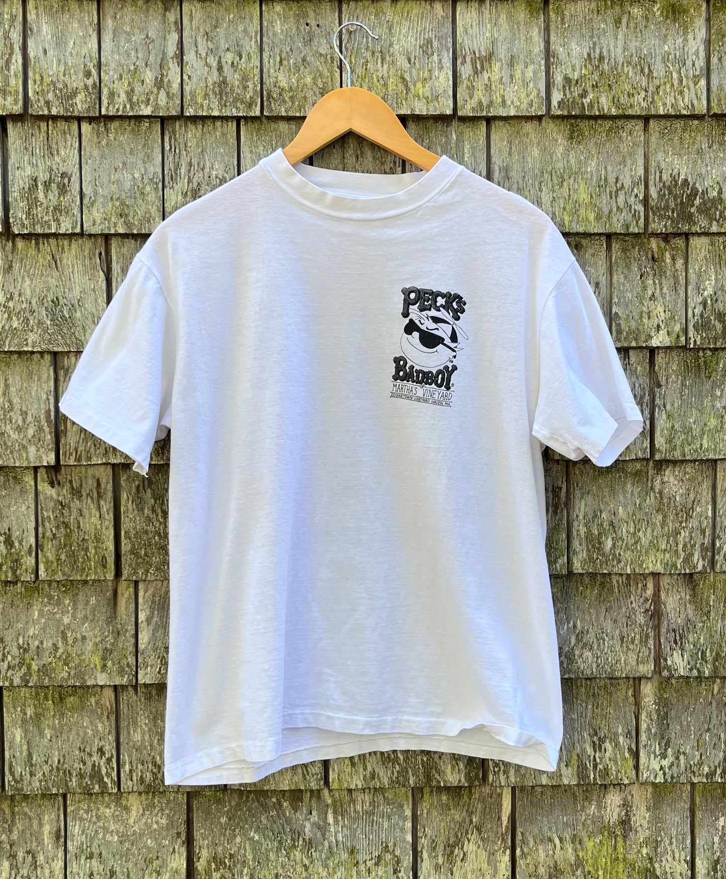 80s Peck’s Bad Boy Surf & Skate Shop Martha’s Vineyard T-Shirt (L)