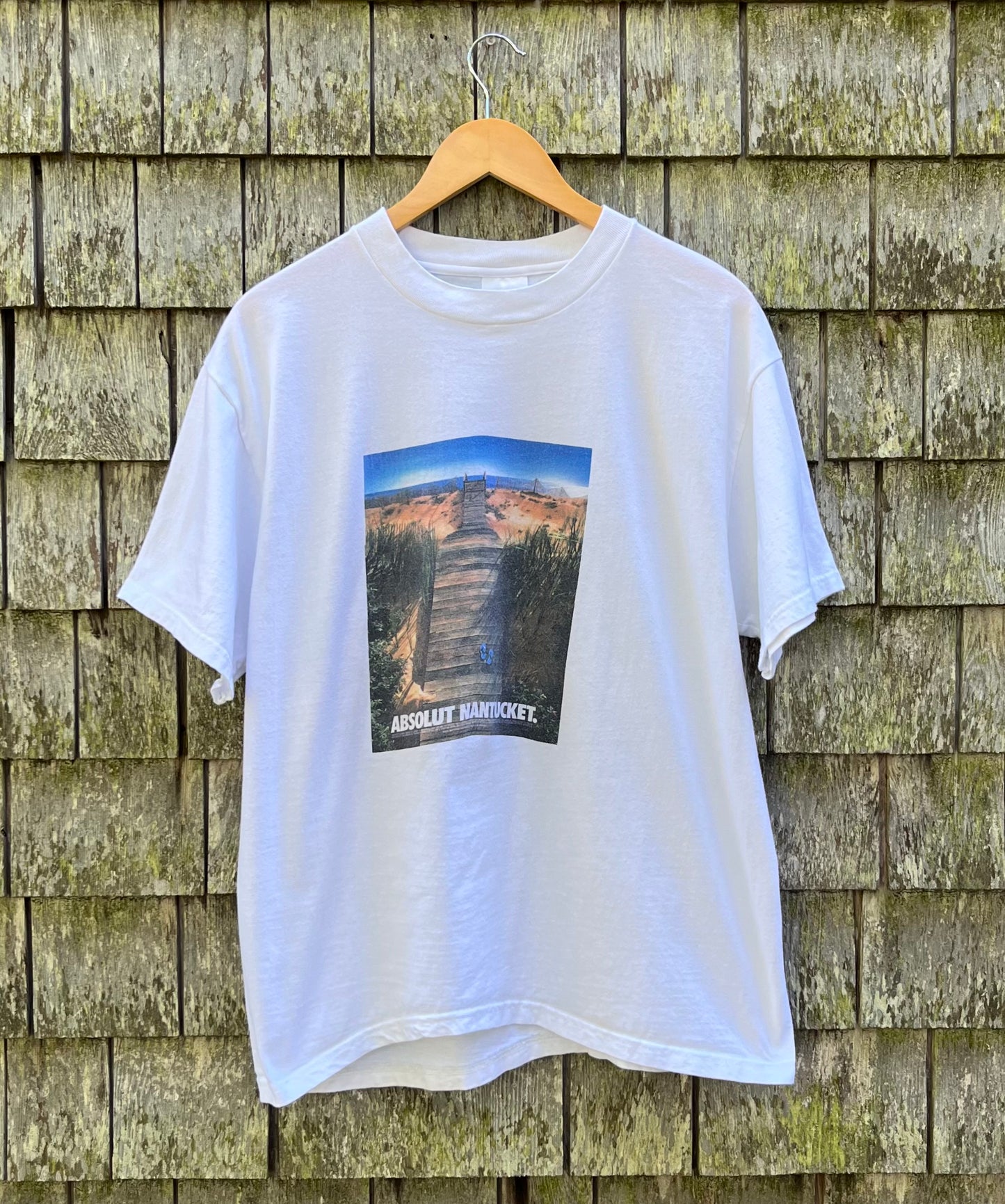 90s Absolut Nantucket Nationsbank Clambake T-Shirt (L)