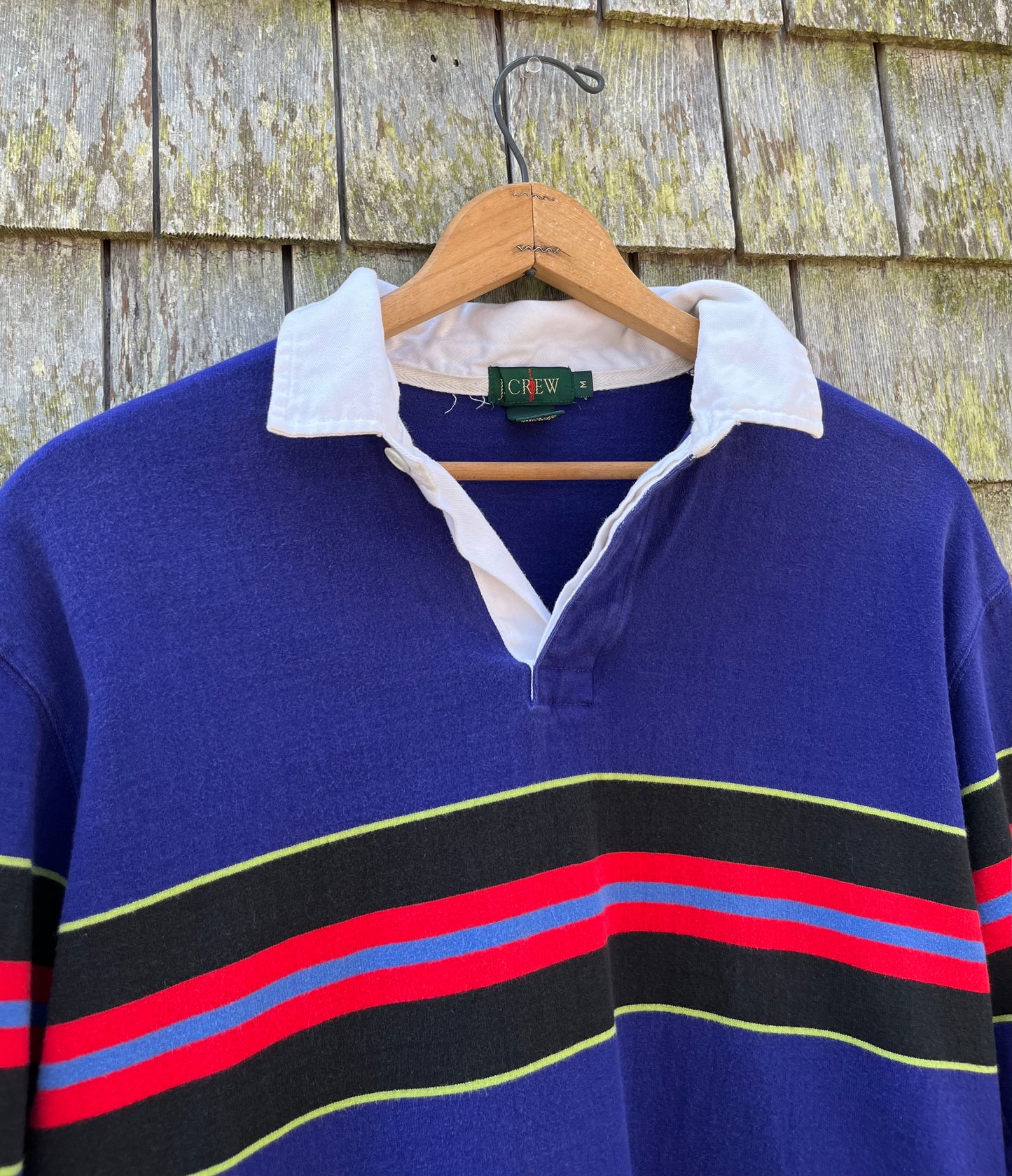 90s J.Crew Cotton Rugby Shirt (L)