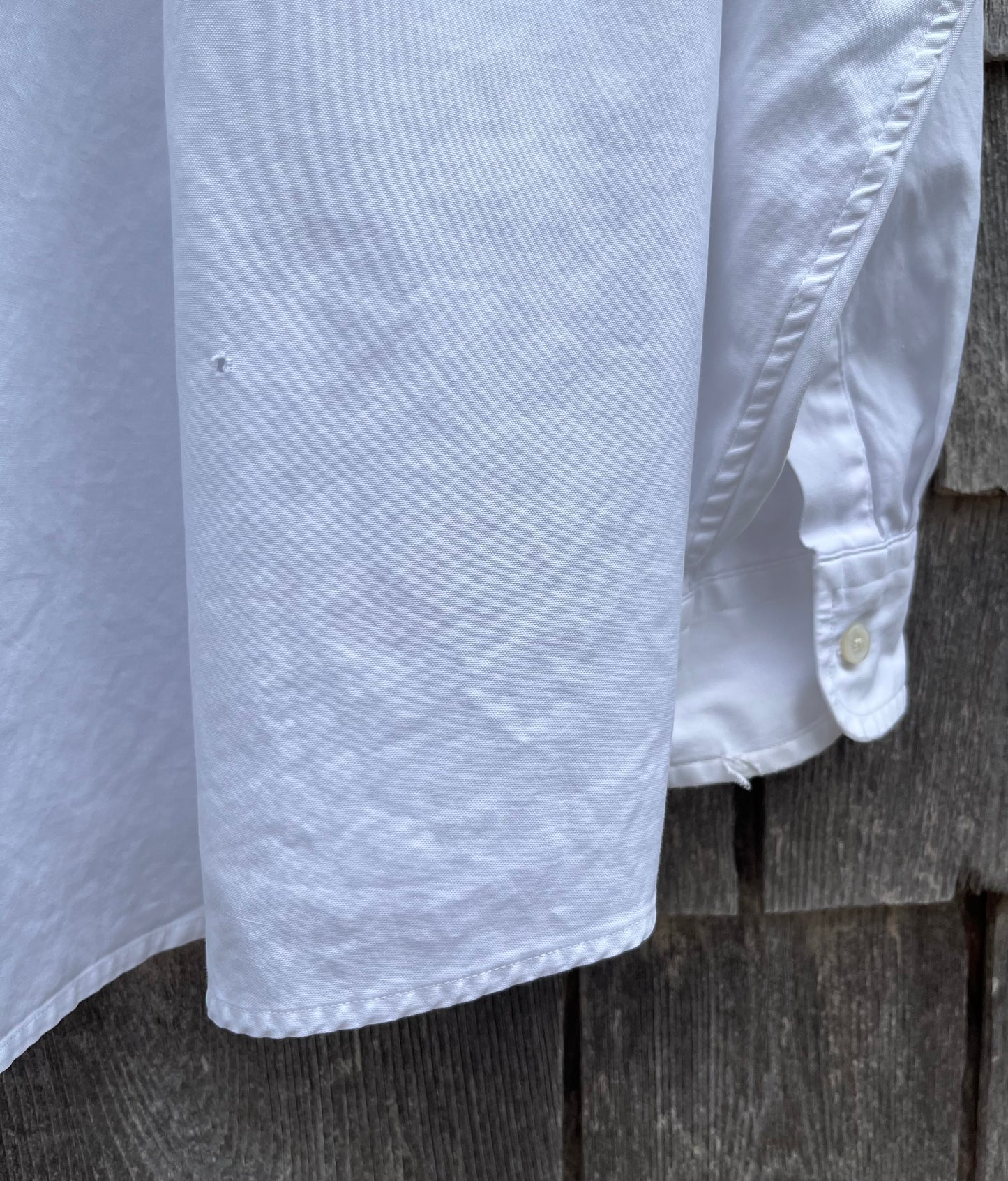 90s J. Crew Cotton Broadcloth Button Down Shirt (17.5-6)