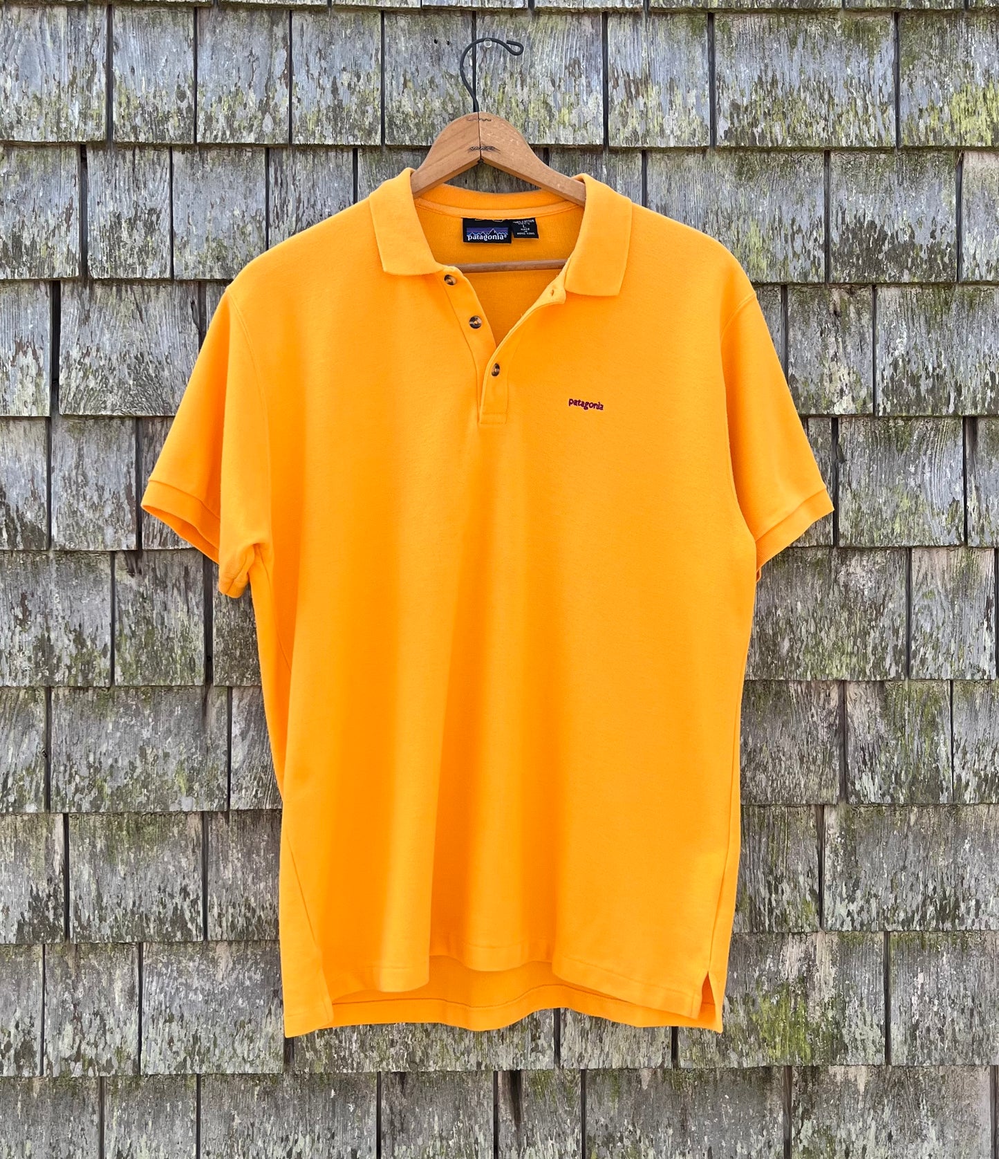 90s Patagonia Cotton Piqué Polo Shirt (L/XL)
