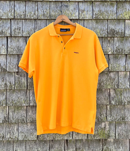 90s Patagonia Cotton Piqué Polo Shirt (L/XL)