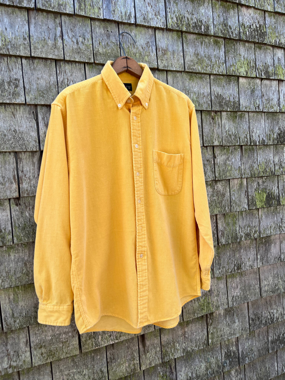 90s J.Crew Corduroy Button Down Shirt (L)