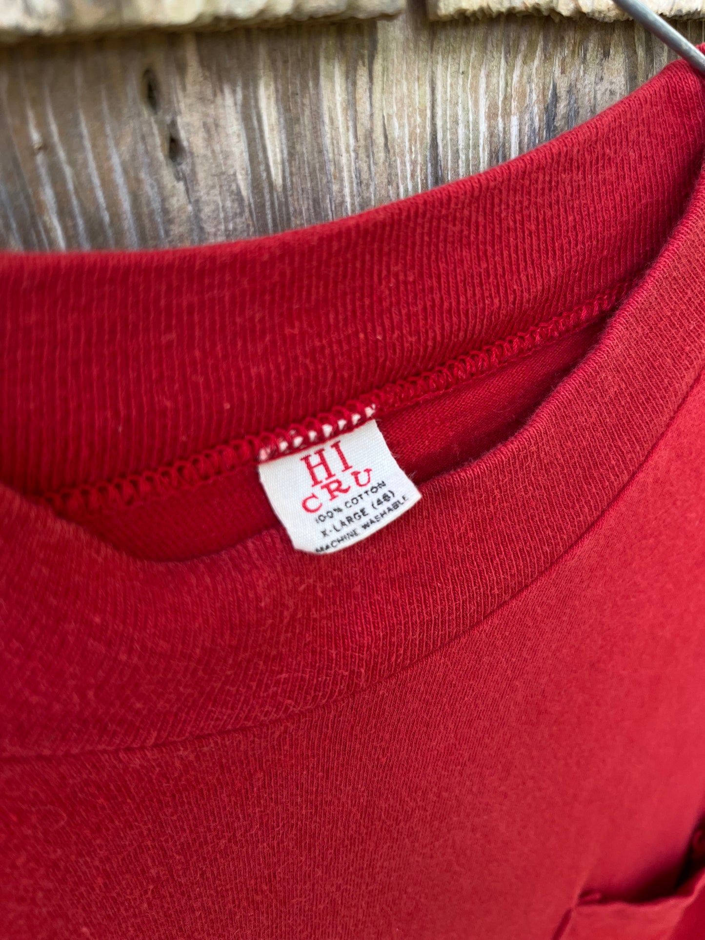 70s Lopez Lake Hobie Regatta Arroyo Grande California Pocket T-Shirt (L)