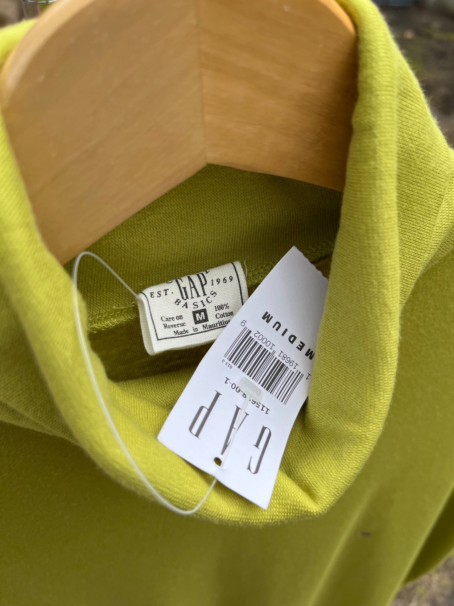90s GAP Cotton Turtleneck Shirt (L/XL)