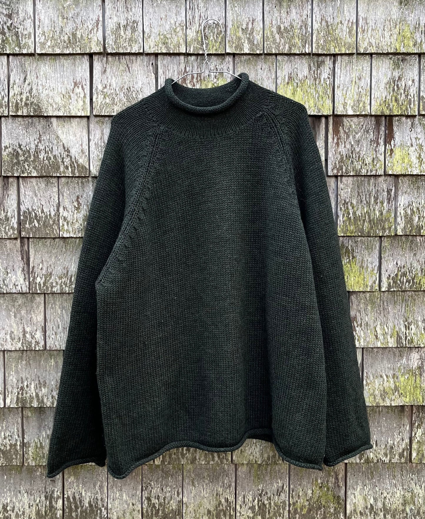 90s J.Crew Wool Roll Neck Sweater (XL)