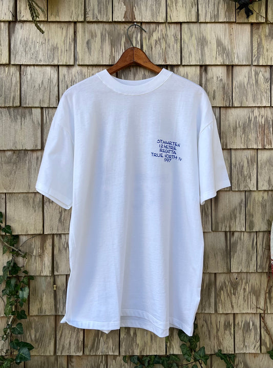 90s St. Maarten 12 Meter Regatta True North IV T-Shirt (XL)