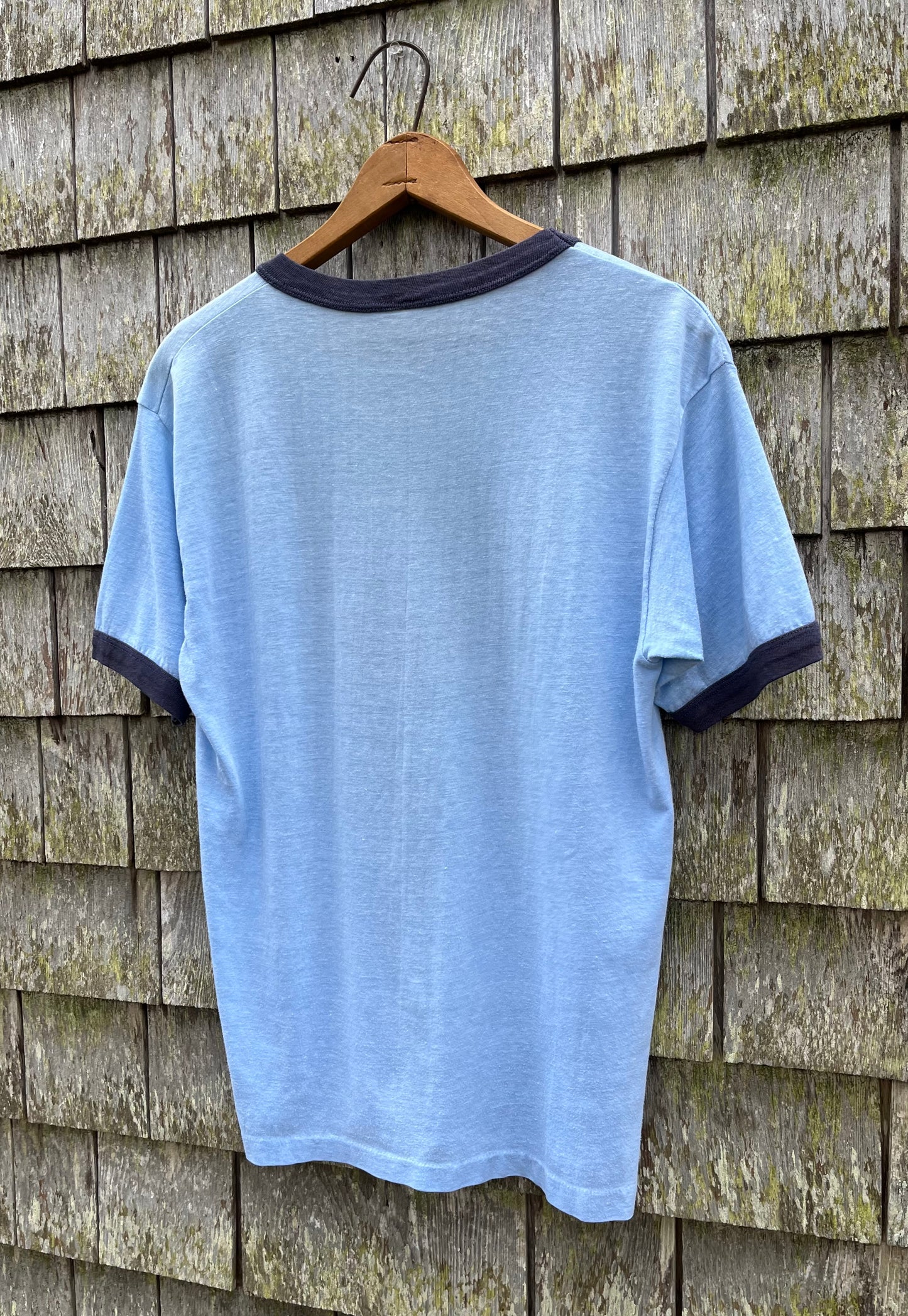 80s The New England Fire And History Museum Brewster Ringer T-Shirt (S/M)