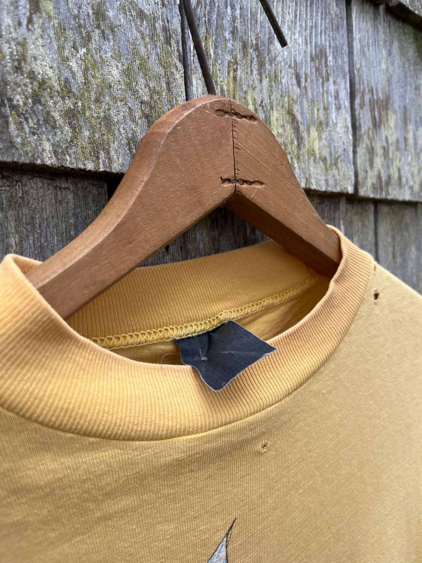 80s Nantucket Schooner Long Sleeve T-Shirt (S)
