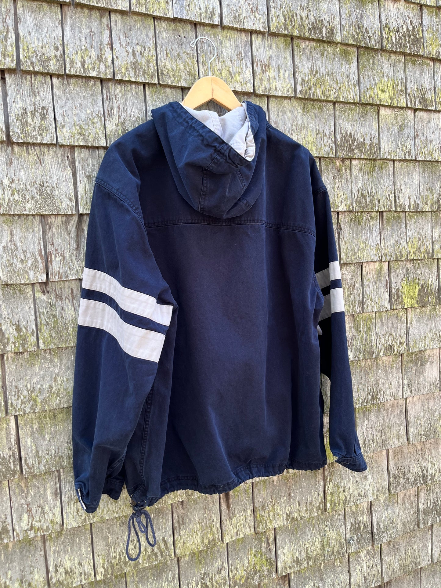 00s J.Crew Cotton Anorak Pullover Jacket (XL)