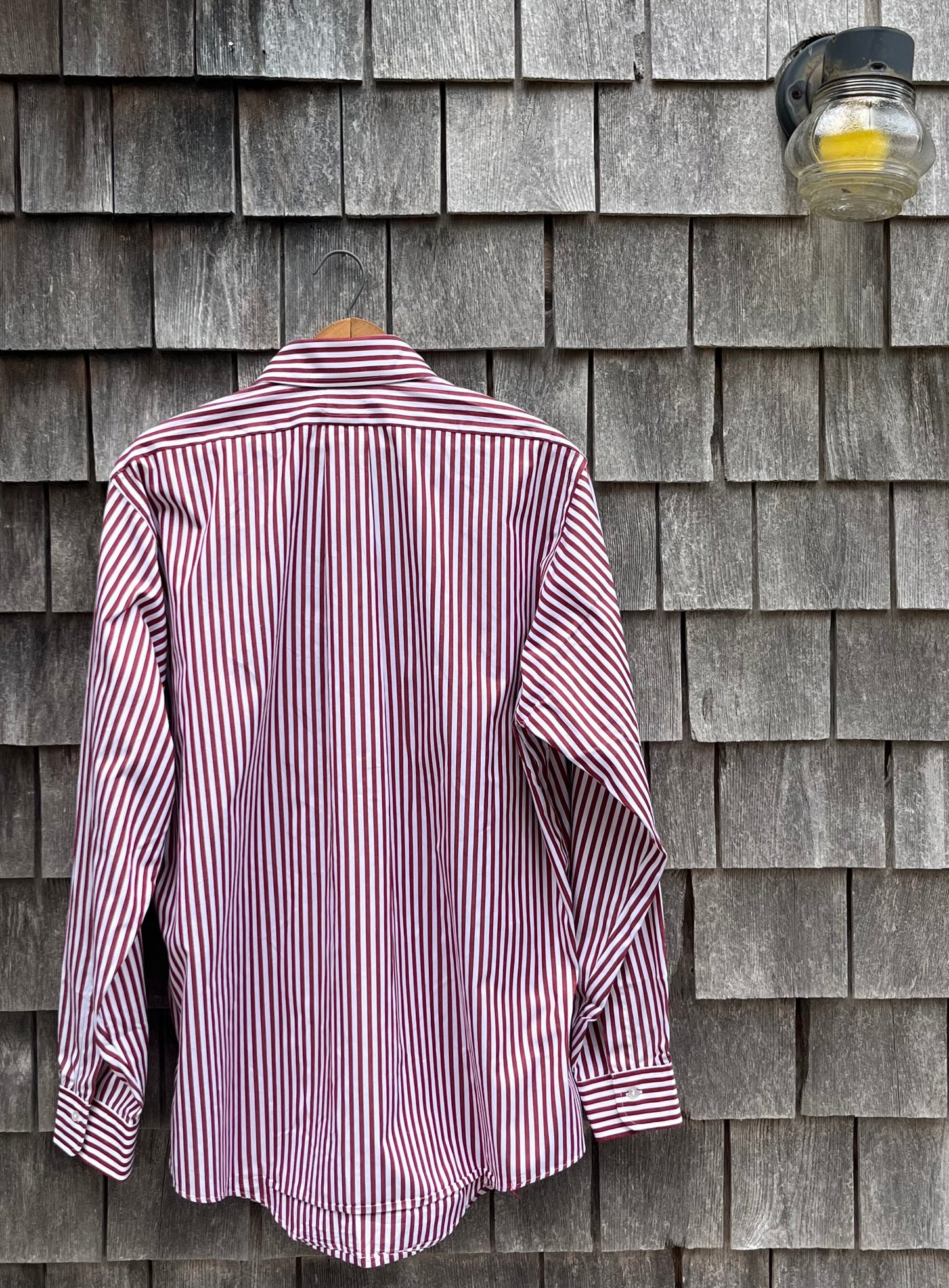 ~90s Brooks Brothers Makers Bengal Stripe Cotton Broadcloth Button Front Shirt (16-4)