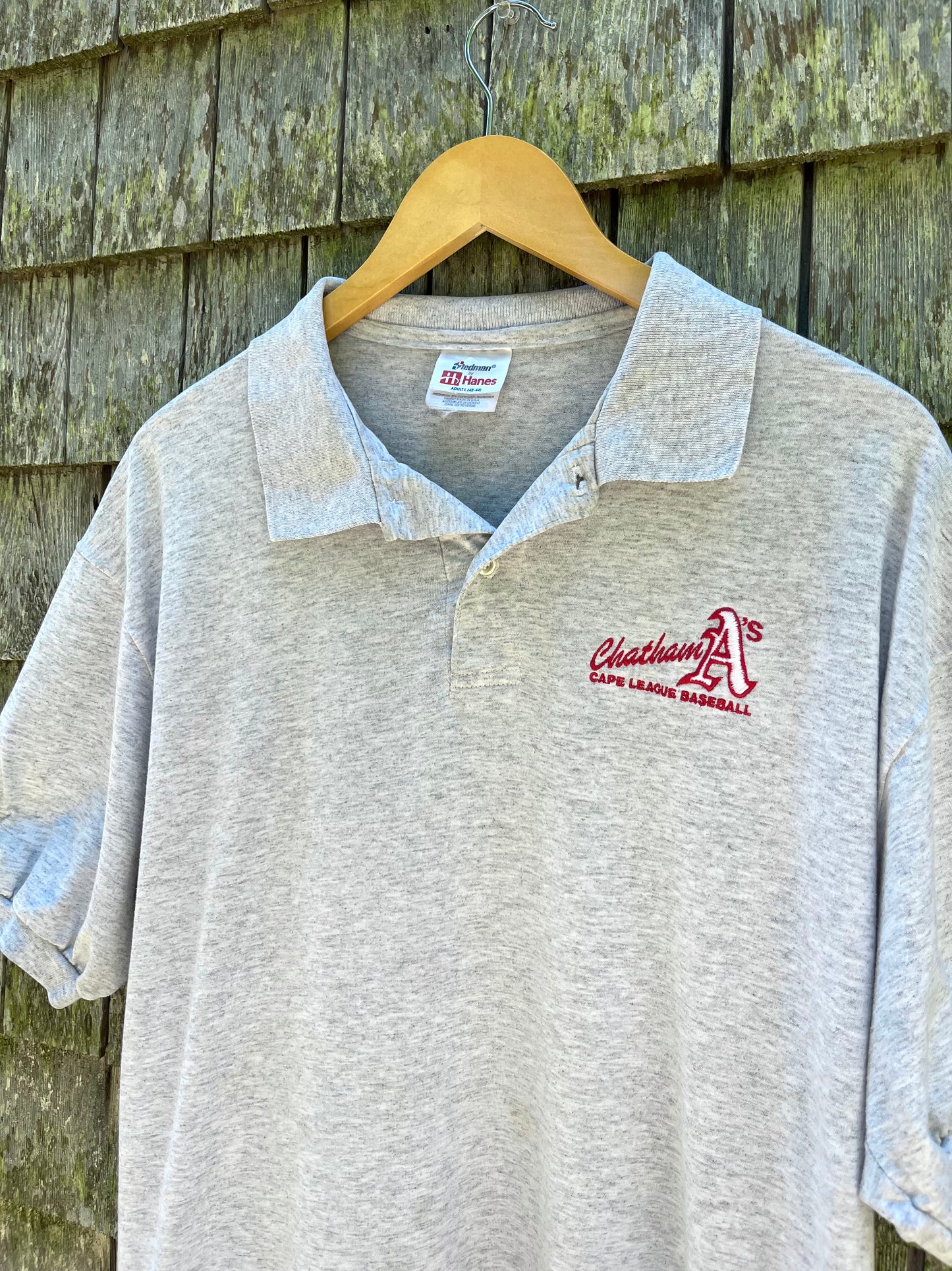 90s Chatham A’s Cape Cod Baseball League Polo Shirt (XL)