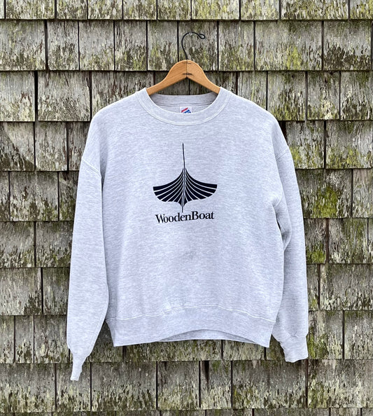 90s Wooden Boat Magazine Crewneck Sweatshirt (L)