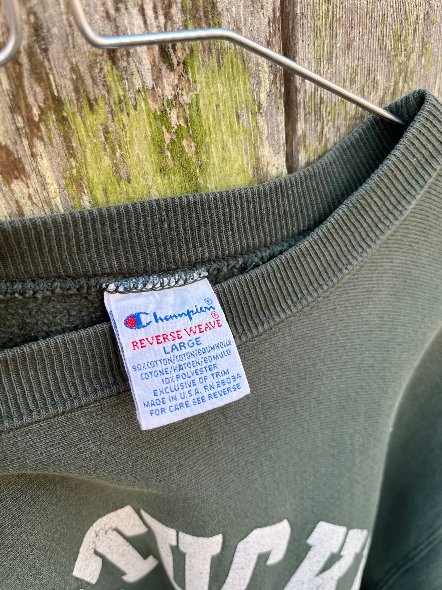 90s Nantucket Champion Reverse Weave Crewneck Sweatshirt (L)