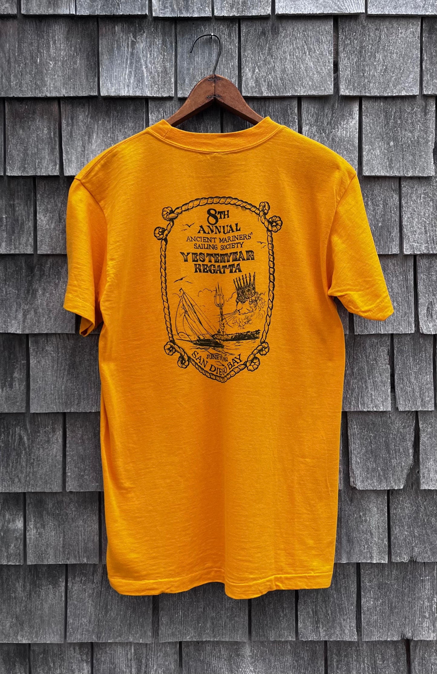 80s Ancient Mariners' Sailing Society Yesteryear Regatta T-Shirt