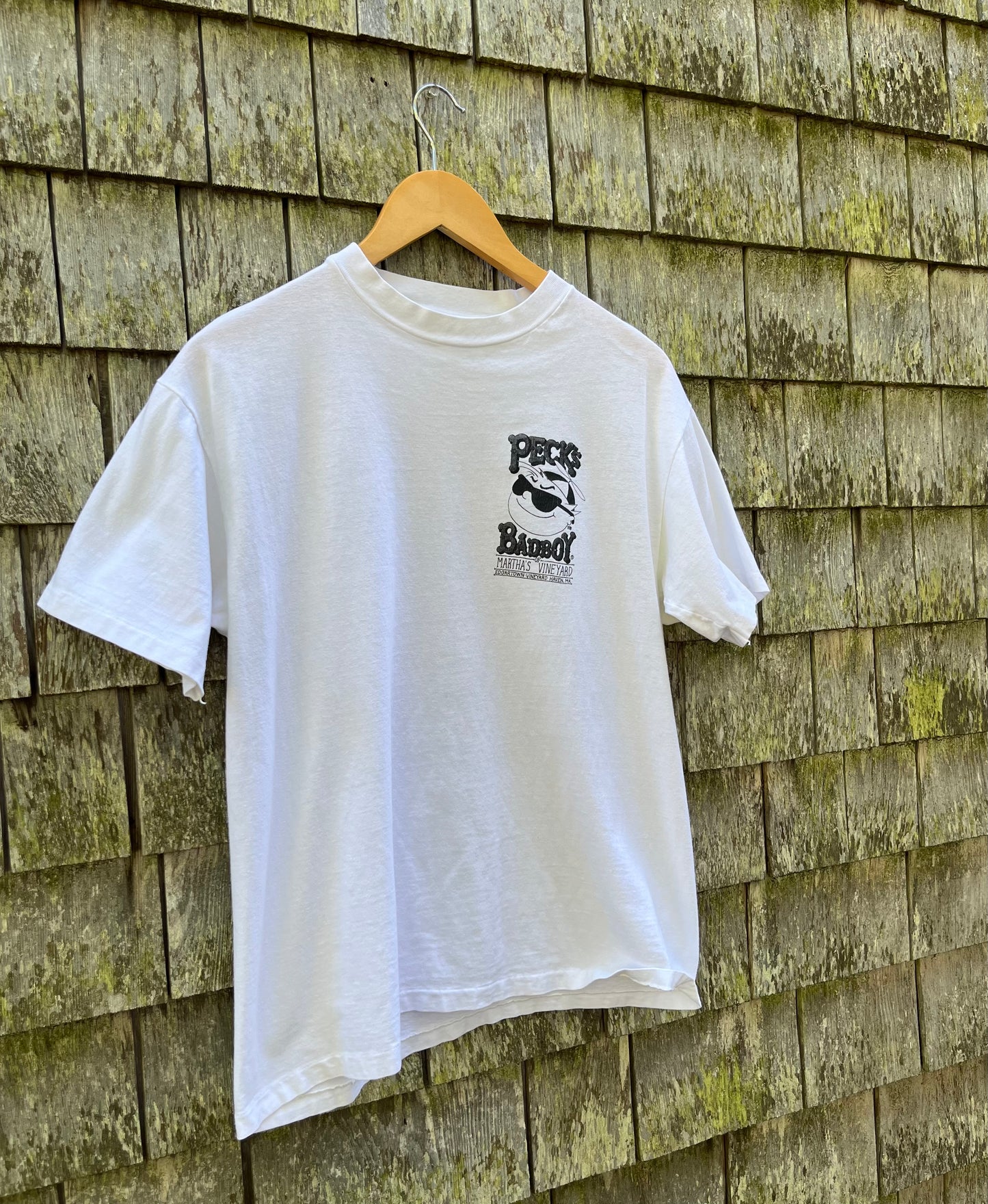 80s Peck’s Bad Boy Surf & Skate Shop Martha’s Vineyard T-Shirt (L)