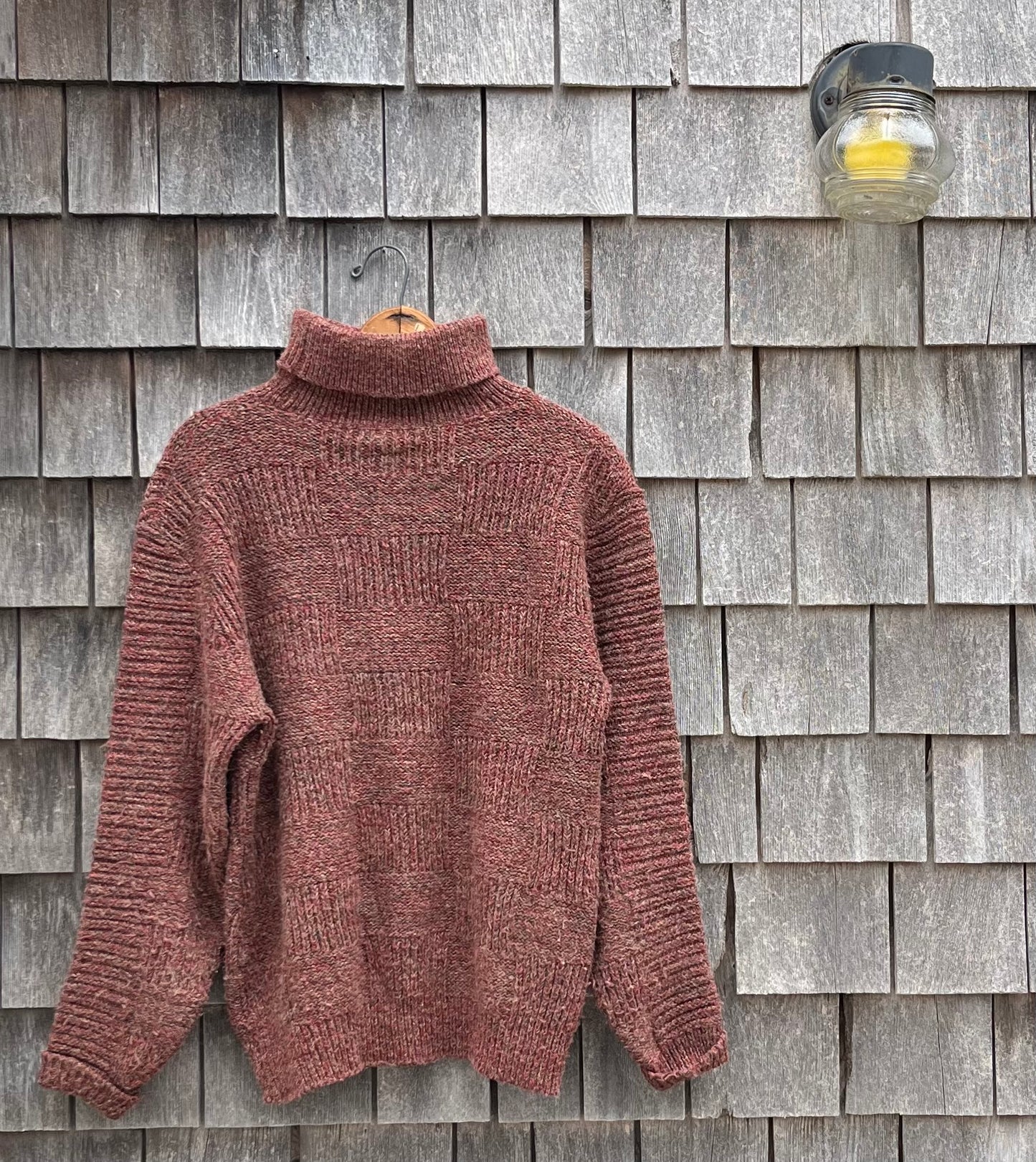 70s Jantzen High Neck Wool Sweater (M/L)