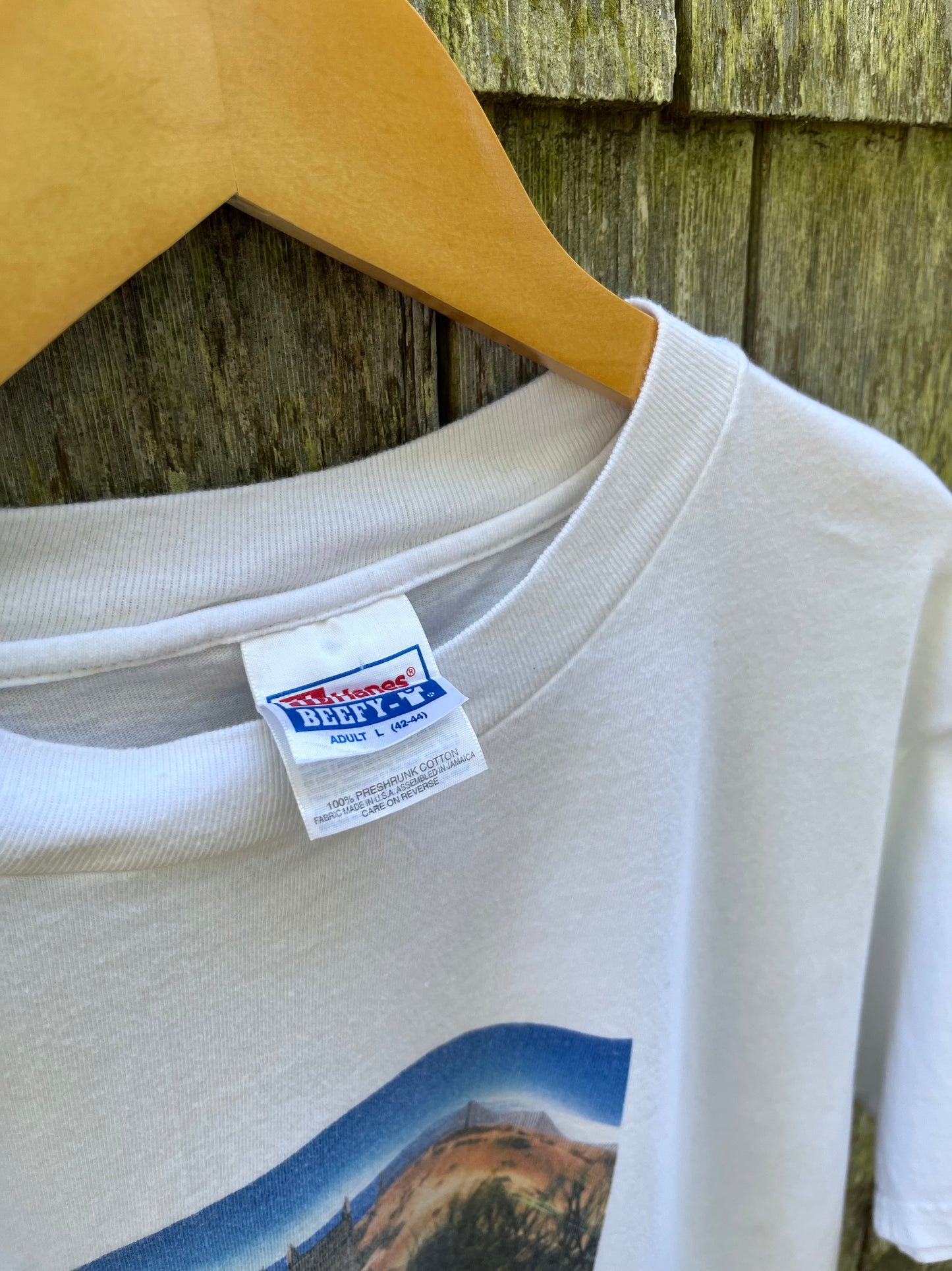 90s Absolut Nantucket Nationsbank Clambake T-Shirt (L)