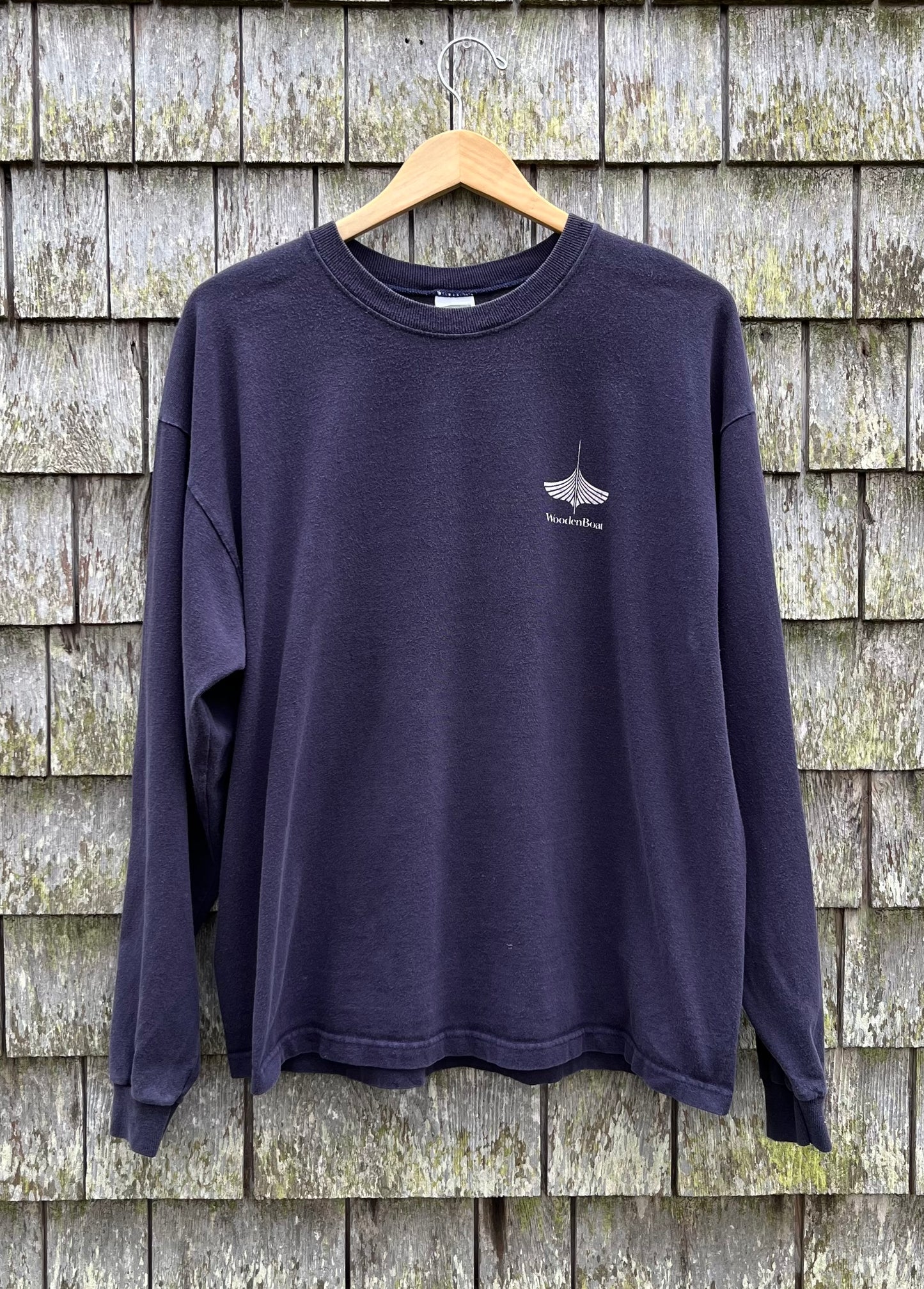 90s WoodenBoat Magazine Long Sleeve T-Shirt (XL)