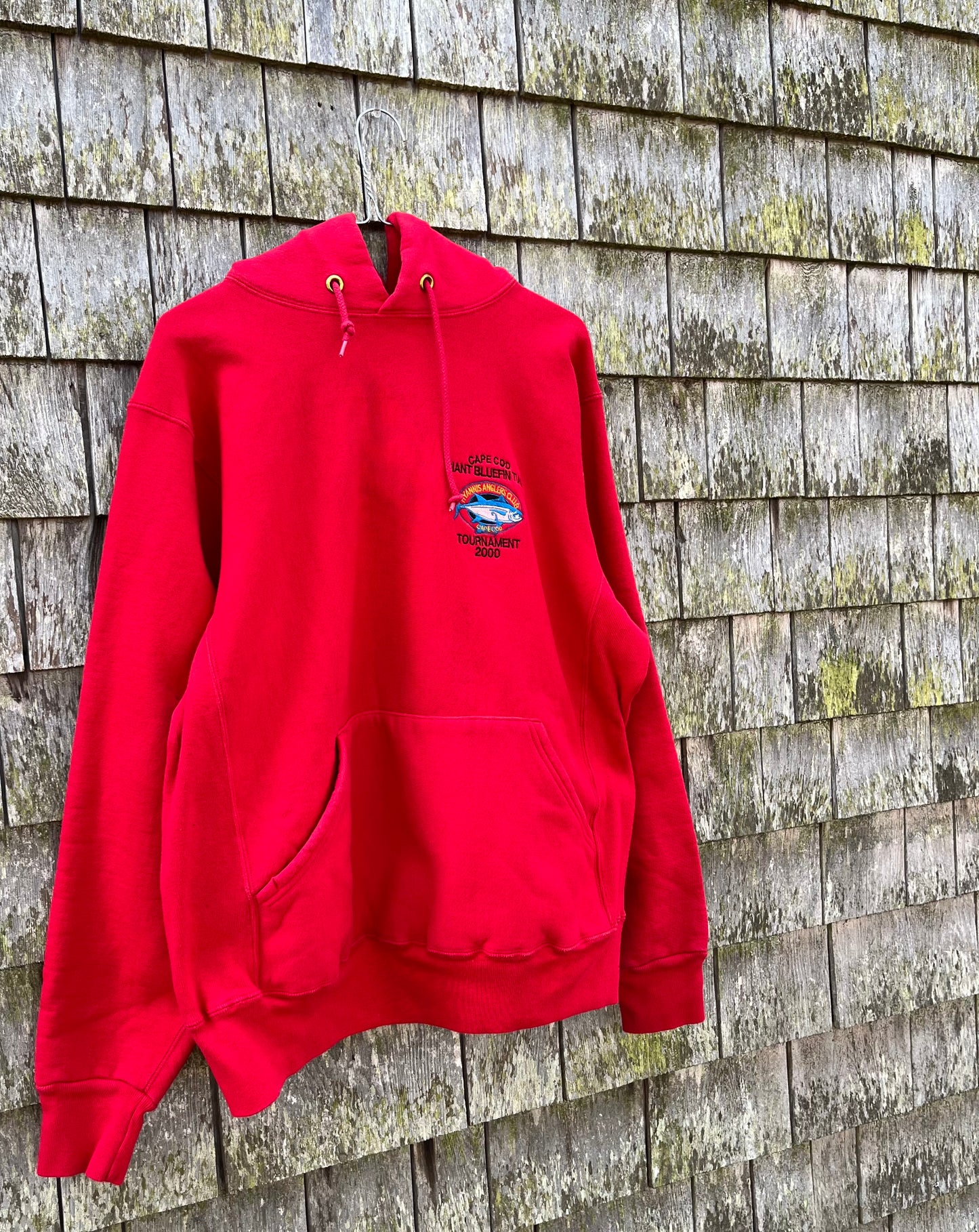 00s Cape Cod Giant Bluefin Tuna Tournament Kellsport Hooded Sweatshirt (L/XL)