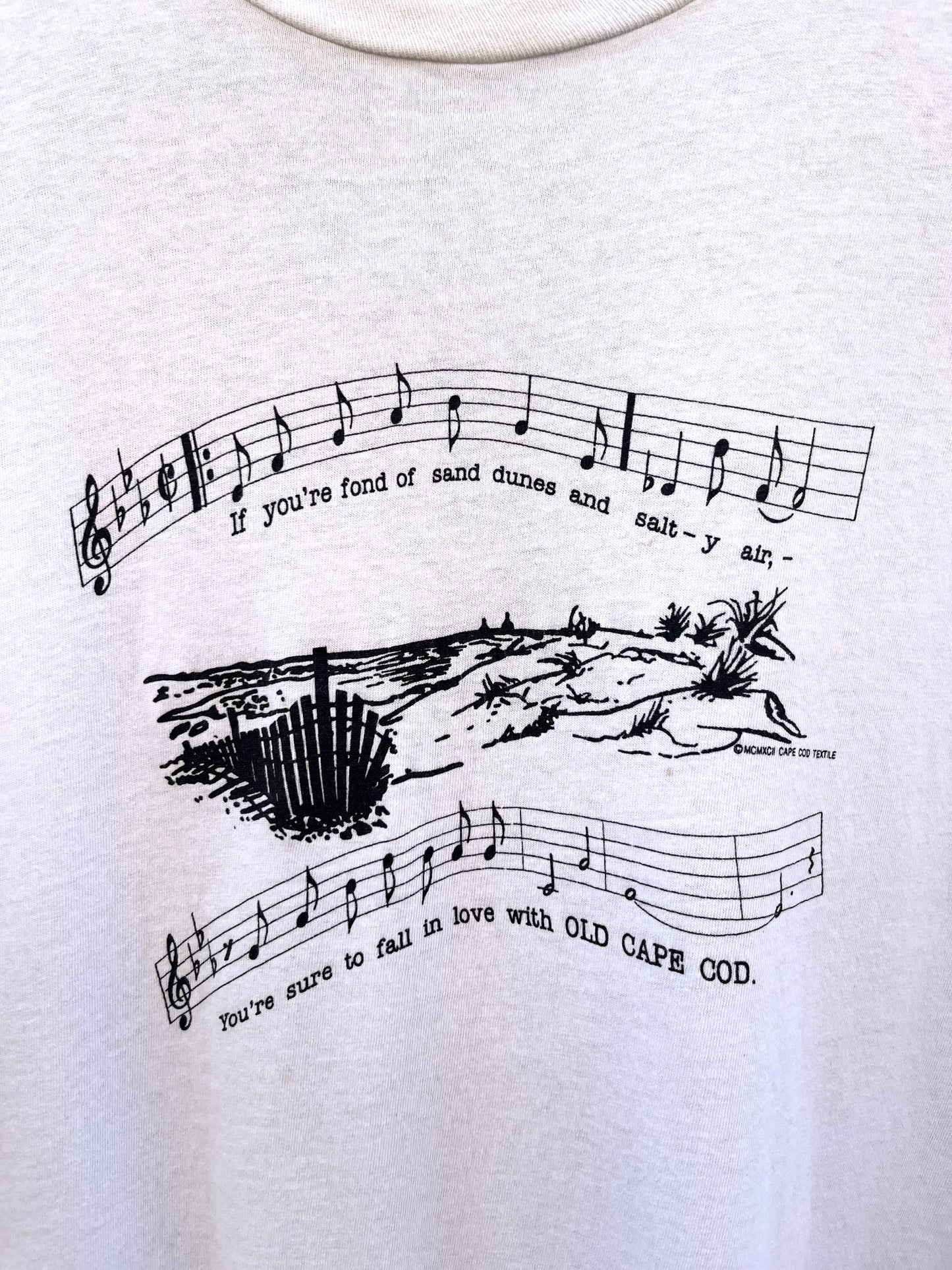 80s 'Old Cape Cod' Patti Page T-Shirt (XL)