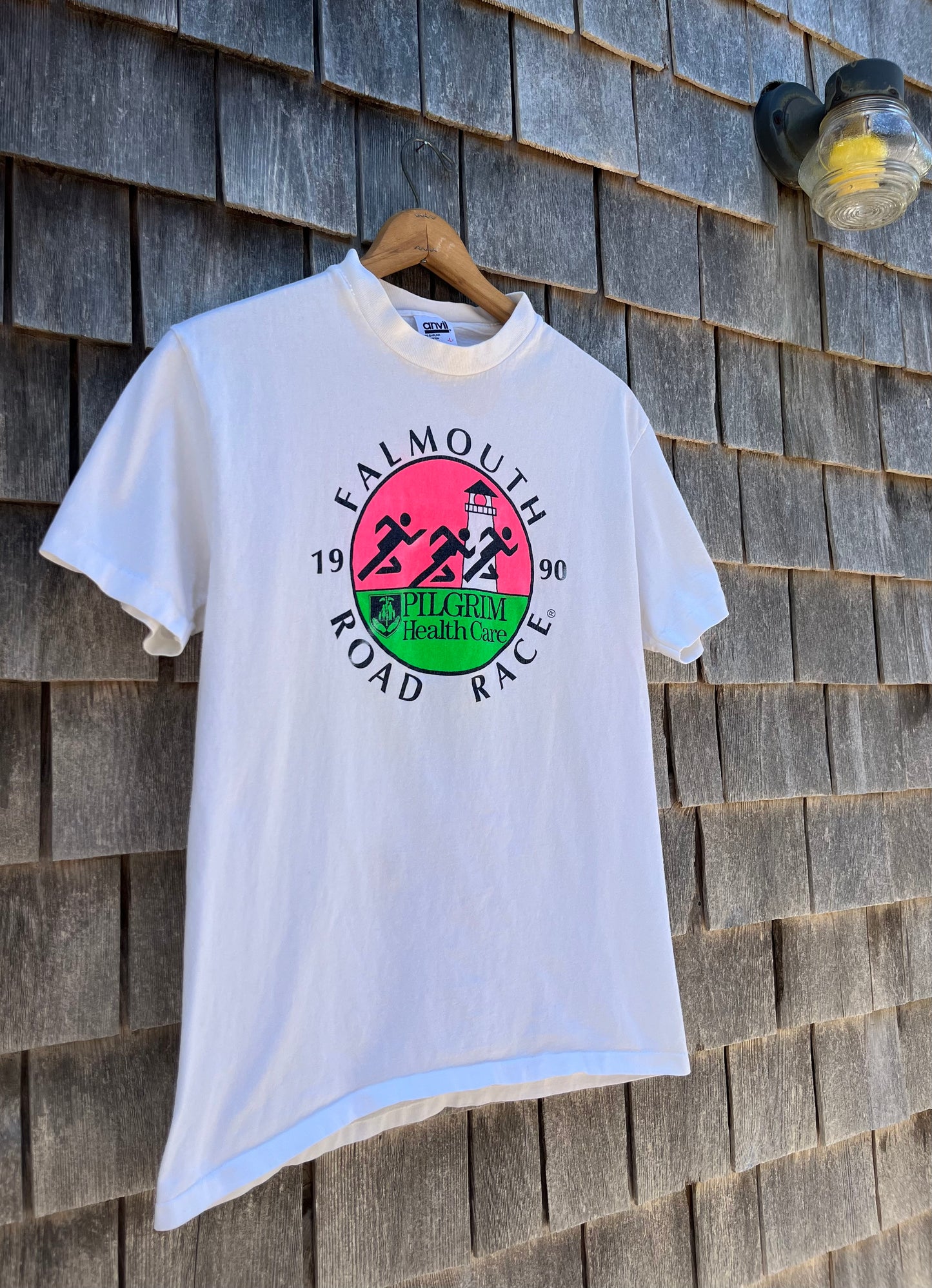 90s Falmouth Road Race 1990 T-Shirt (M)