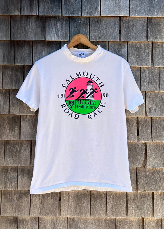 90s Falmouth Road Race 1990 T-Shirt (M)