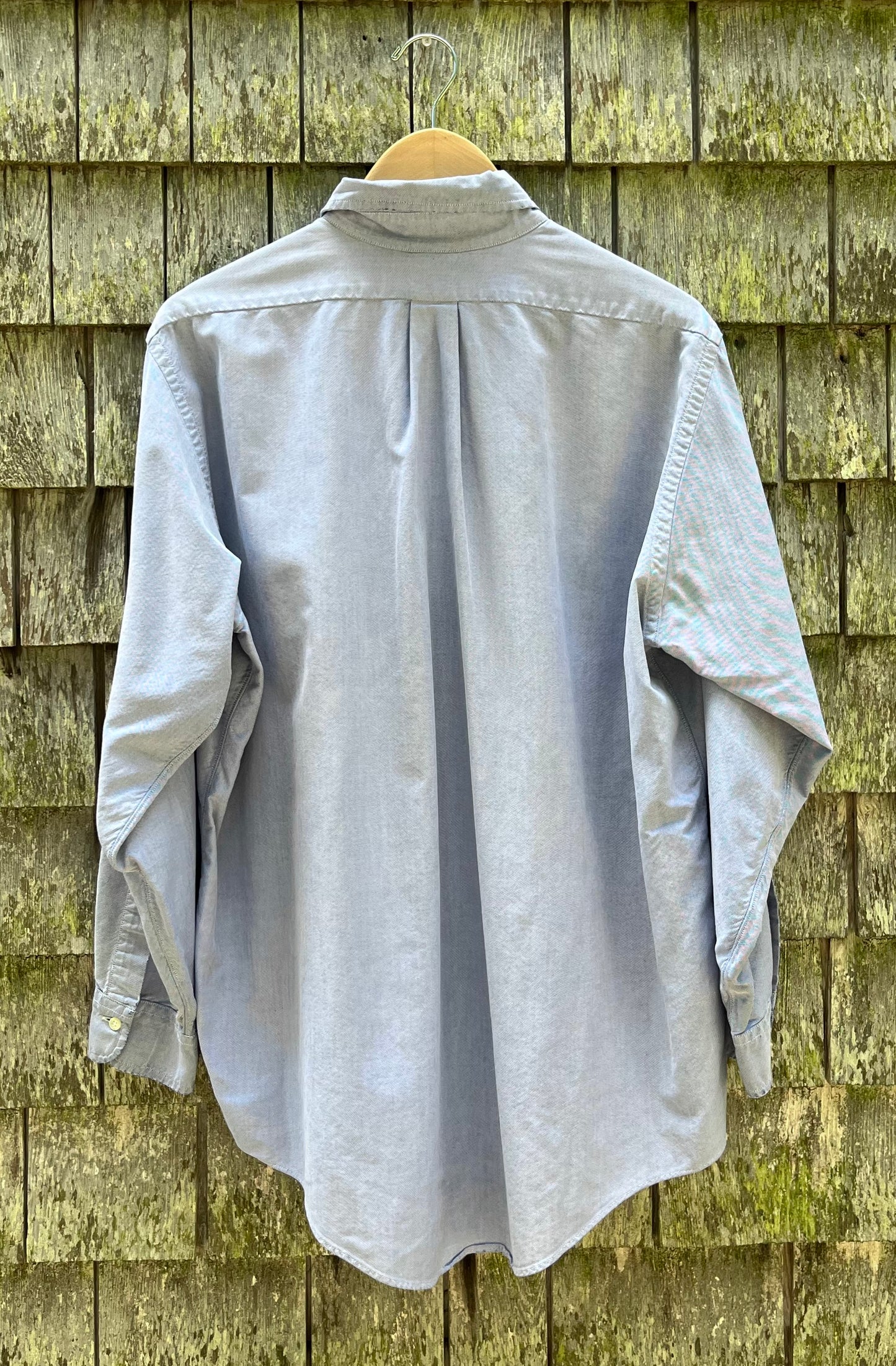 90s Brooks Brothers Cotton Oxford Cloth Button Down Shirt (L)