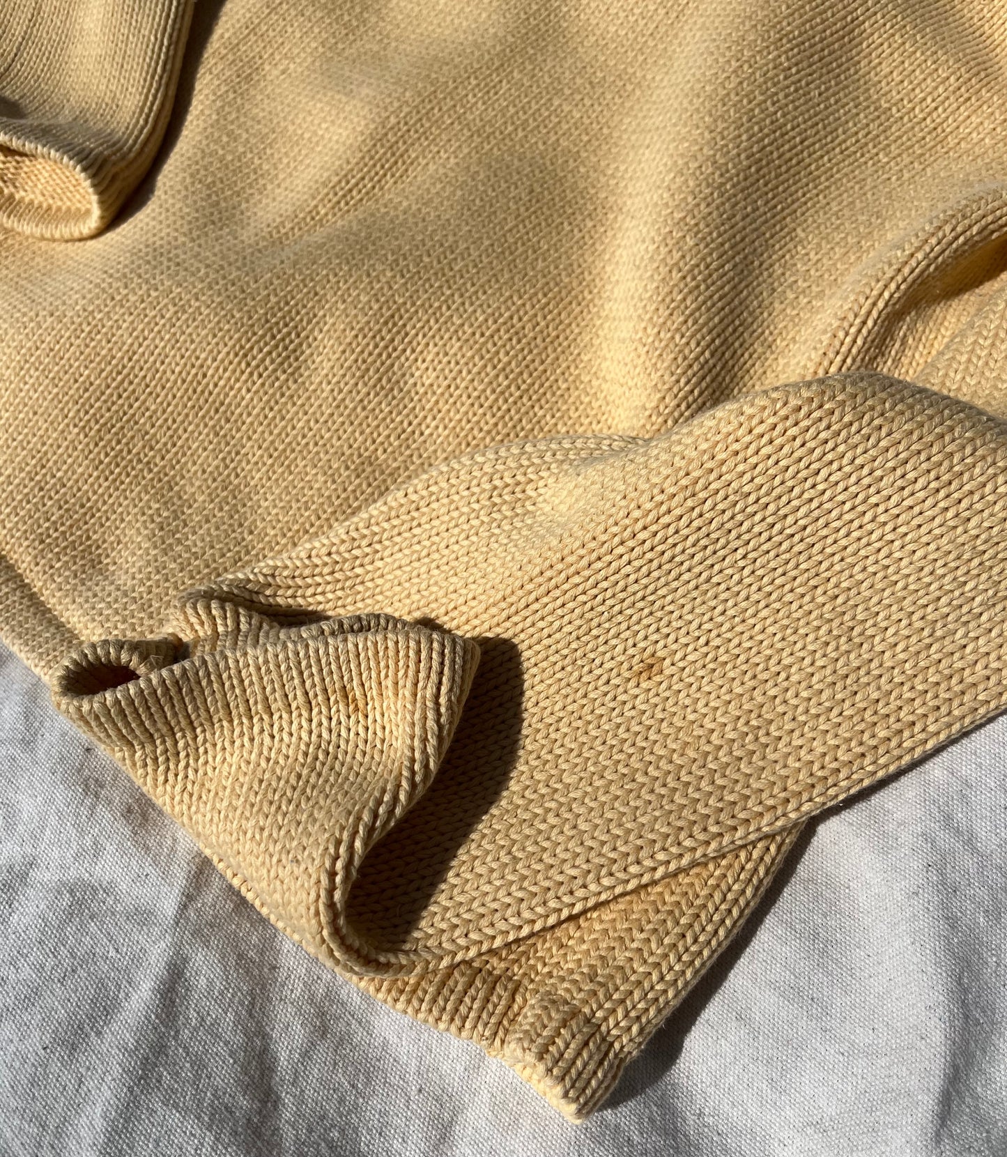 90s J.Crew Rollneck Cotton Knit Sweater (L)