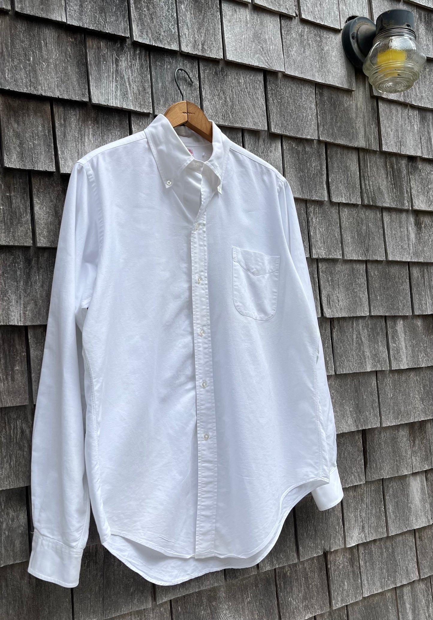 80s Brooks Brothers Makers 6-Button Oxford Cloth Button Down Shirt (15.5-5)