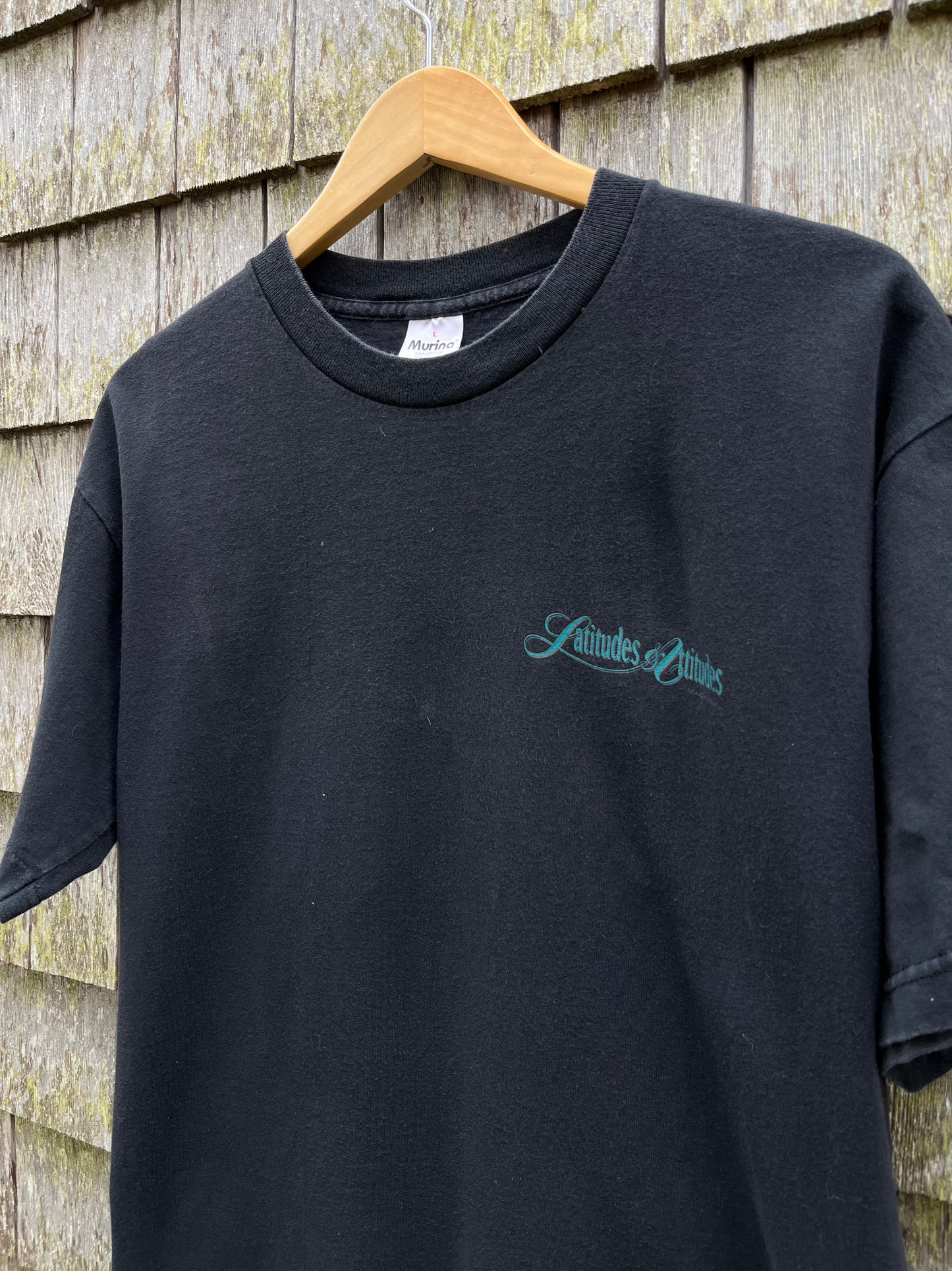 90s Latitudes & Attitudes Sailing Magazine T-Shirt (L)