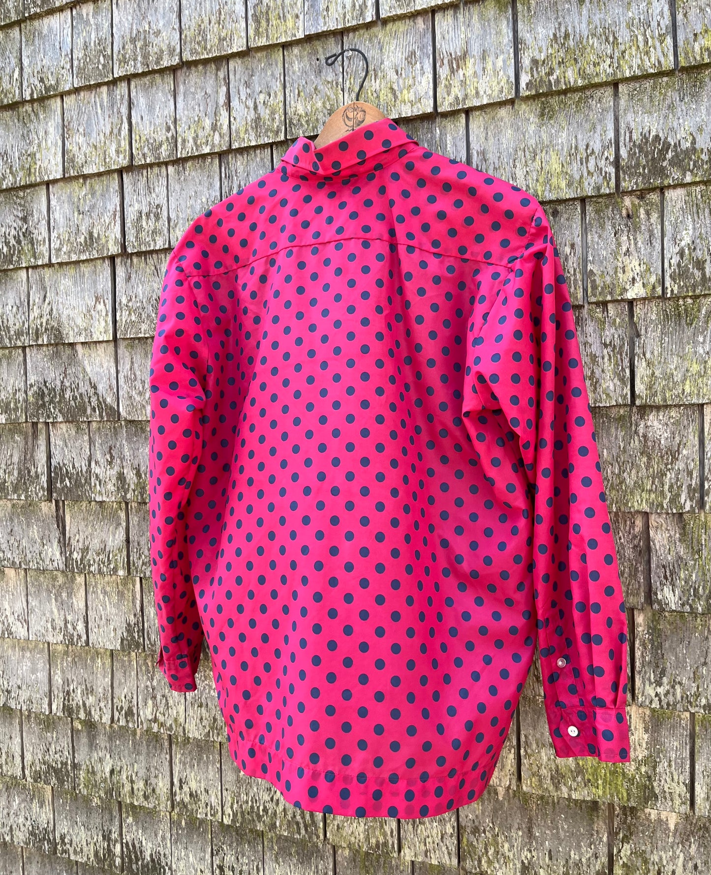 70s Saska Parrott Ski Company Nylon Popover Shirt (XL)