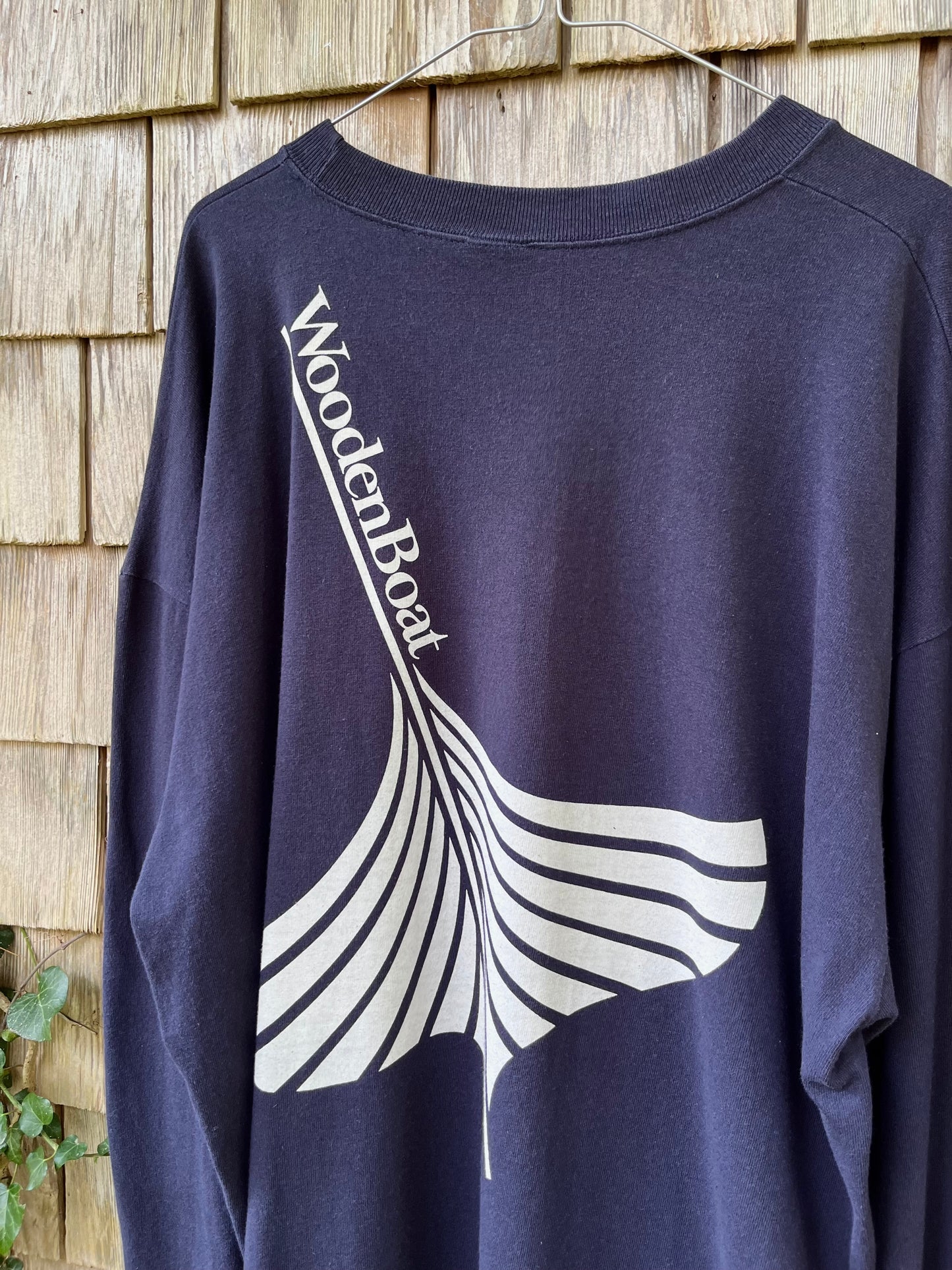 90s Wooden Boat Magazine Long Sleeve T-Shirt (XXL)