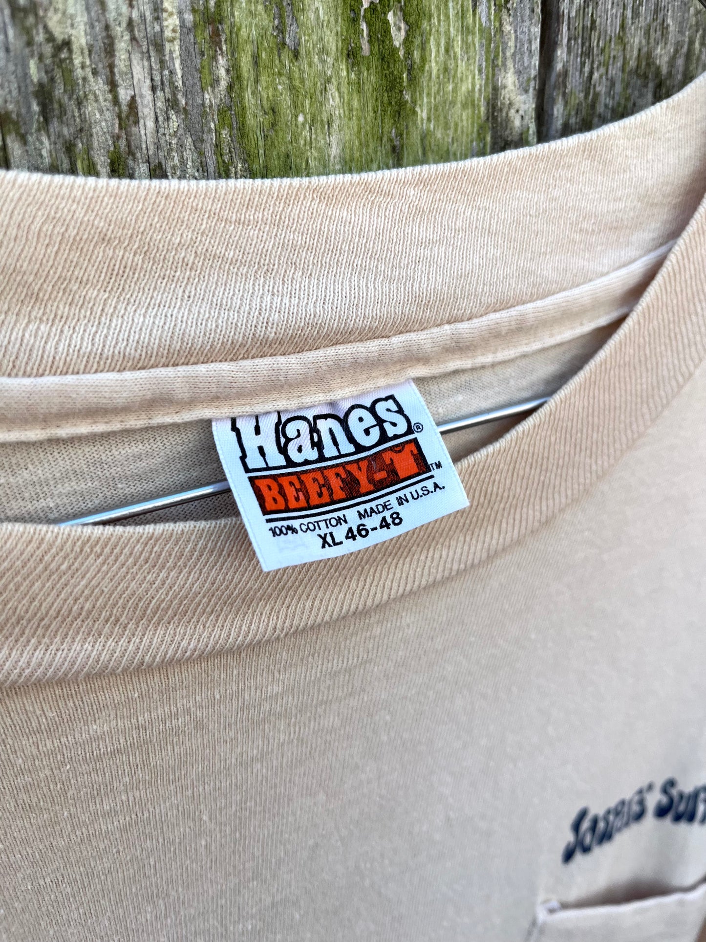 80s Jasper’s Surf Shop Eastham Pocket T-Shirt (L)