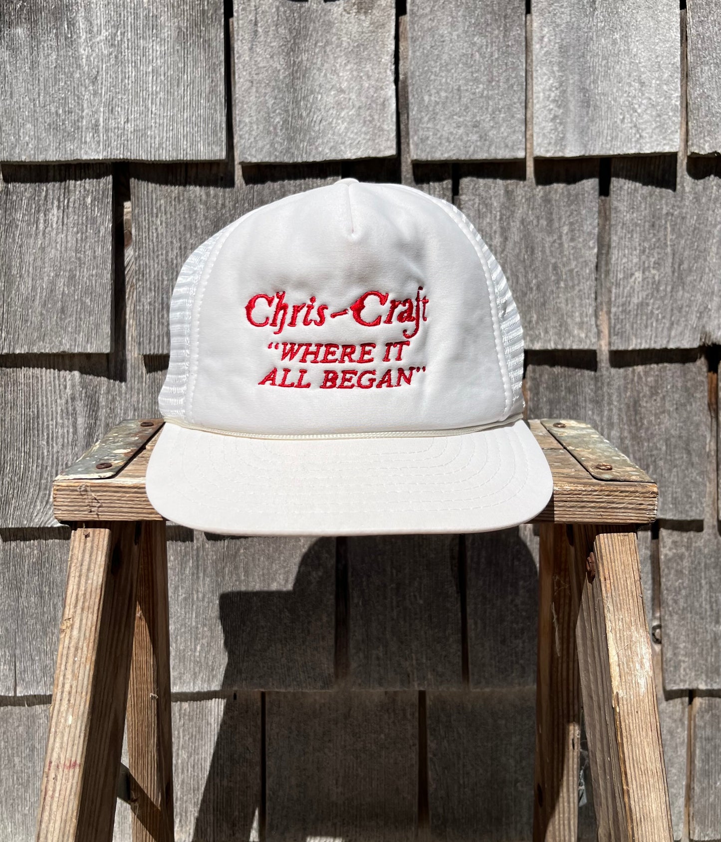 80s Chris Craft Boats ‘Where It All Began’ Snapback Cap (OSFA)