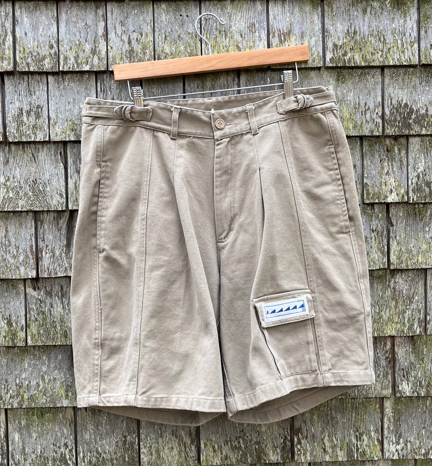 90s Breakers Cotton Canvas Sailing Shorts (35/10”)