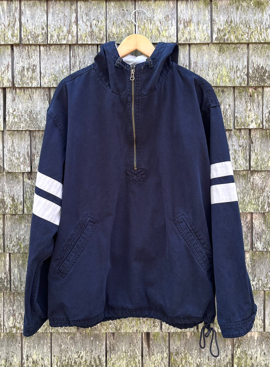 00s J.Crew Cotton Anorak Pullover Jacket (XL)