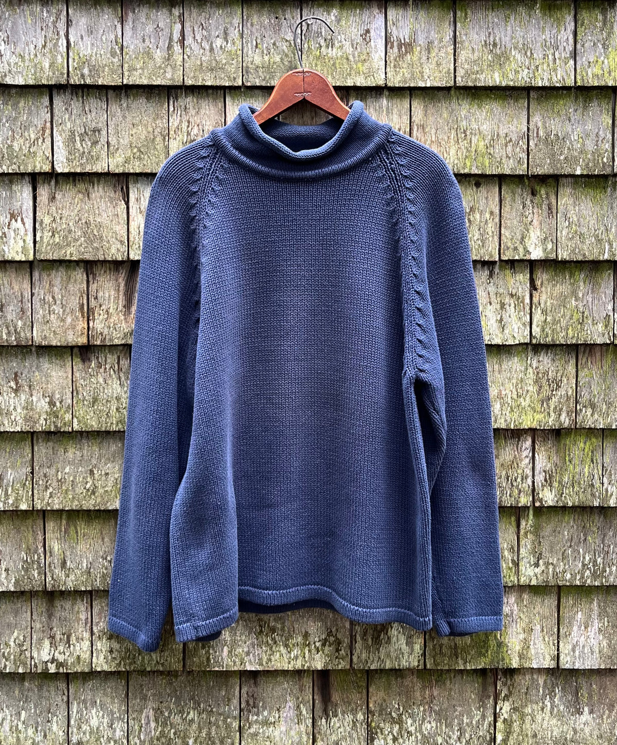 90s J.Crew Rollneck Cotton Knit Sweater (M/L)