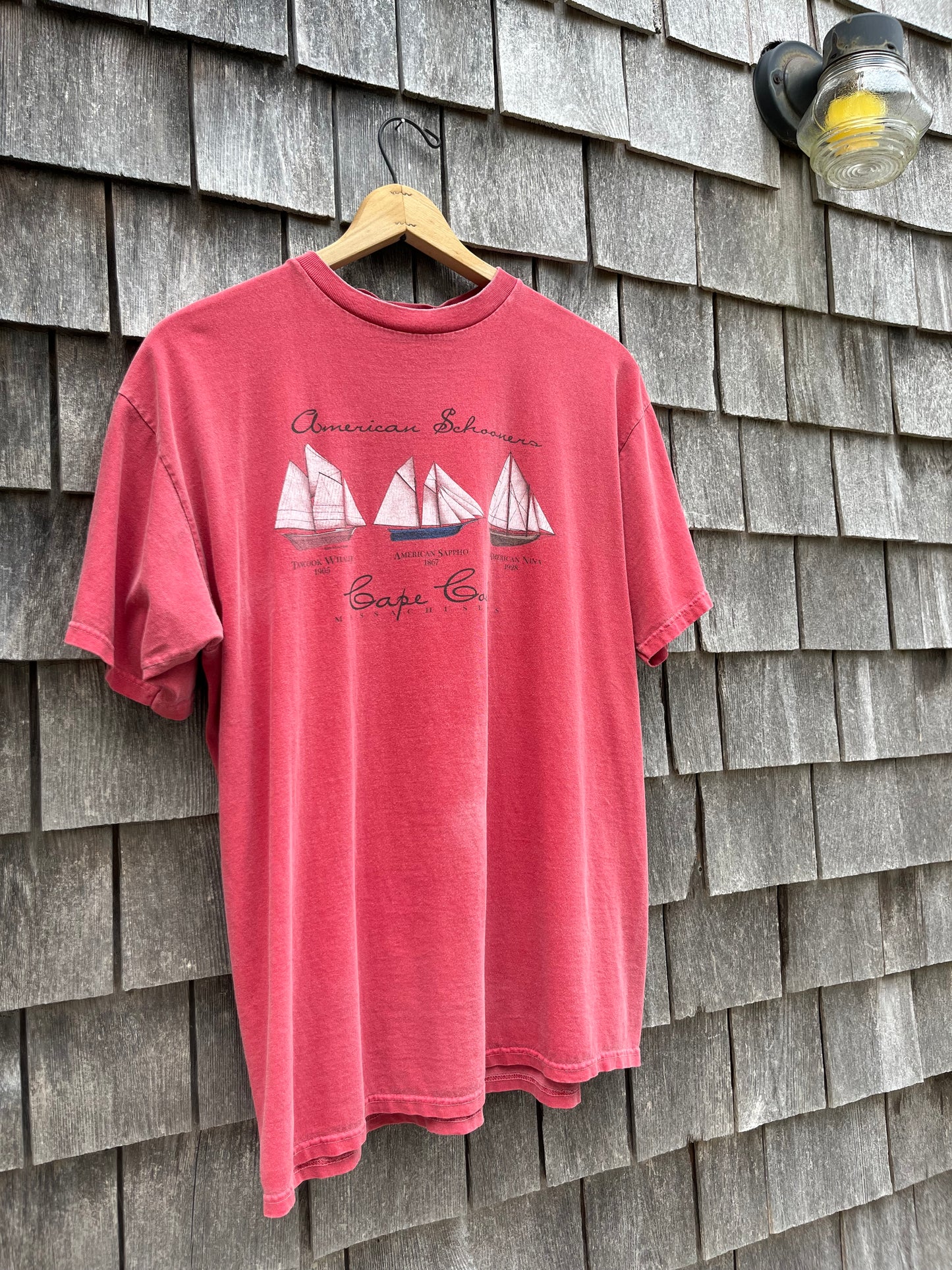 90s American Schooners Cape Cod T-Shirt (L/XL)